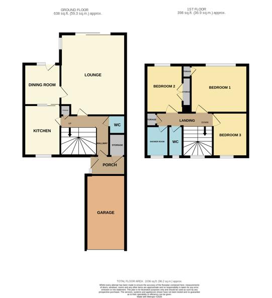 Dell Road East, Lowestoft floorplan