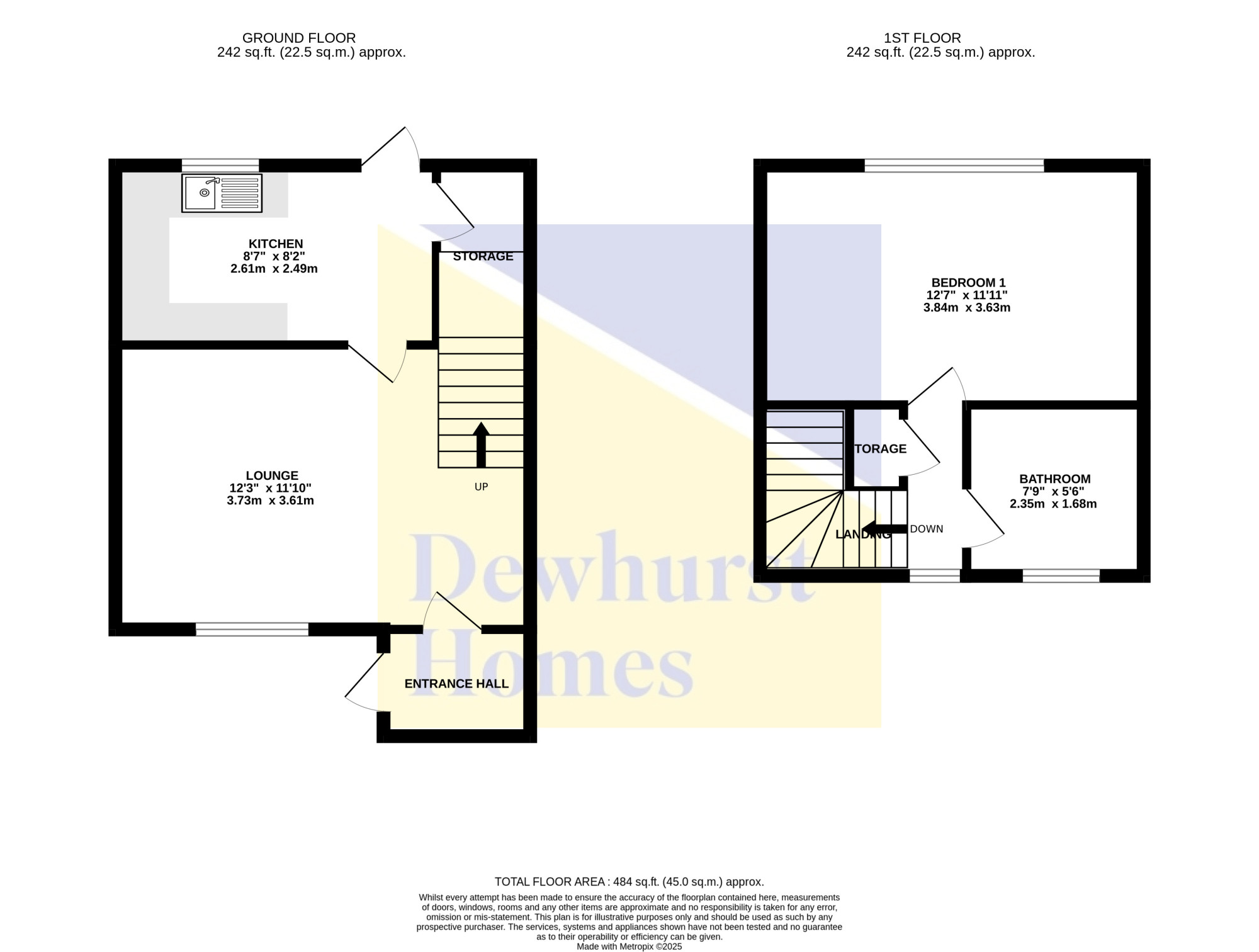 20, Beamont Drive, Ashton-On-Ribble floorplan