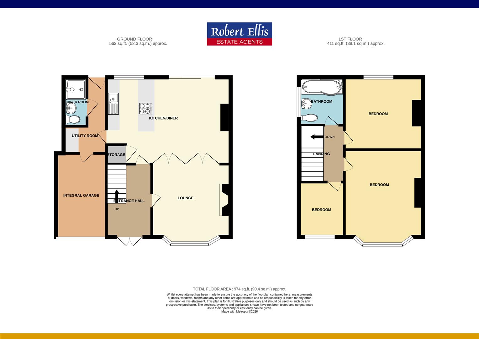 9, Harlaxton Drive, Nottingham floorplan
