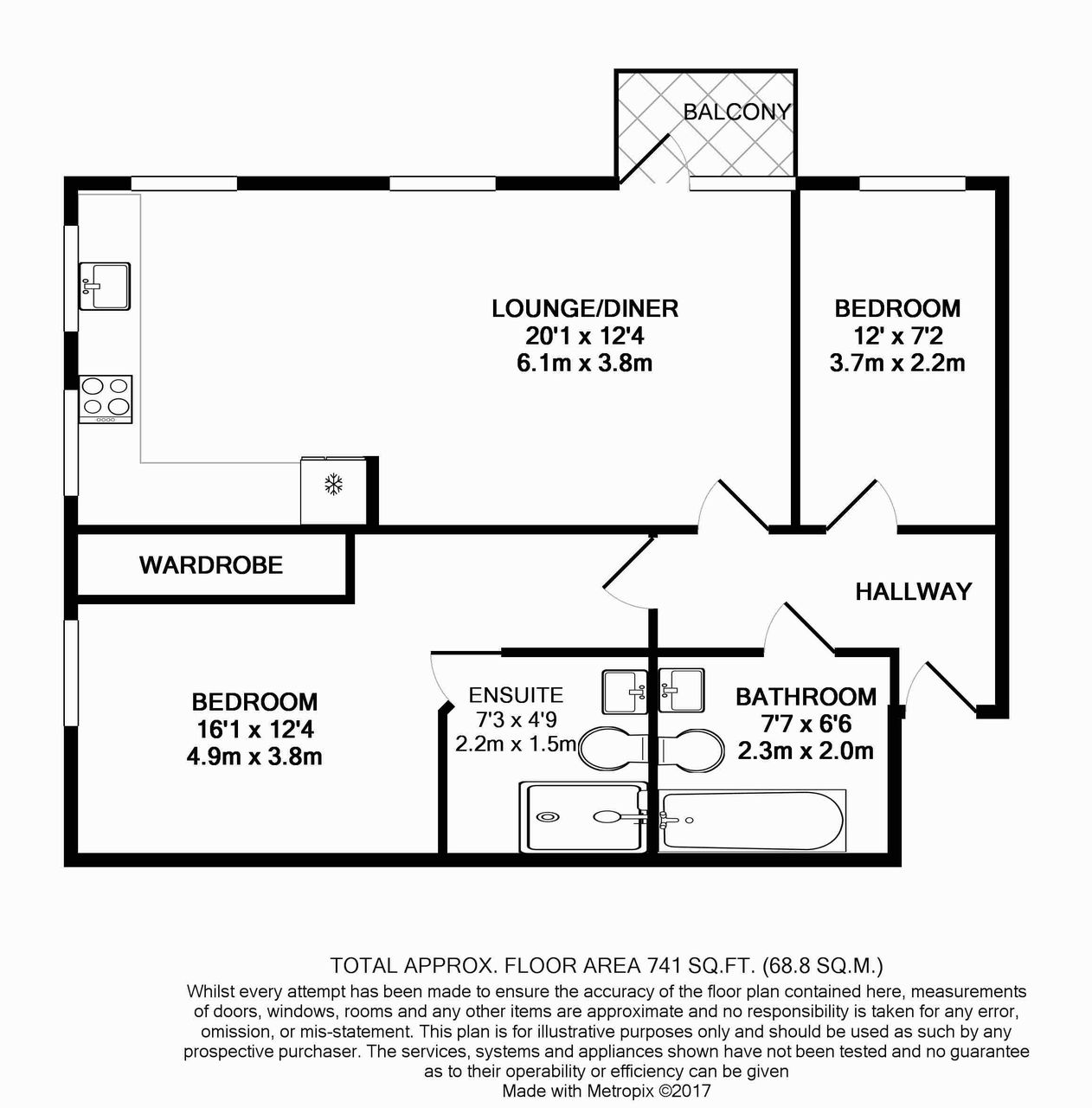 2 Bedrooms Flat to rent in 36 Churchway, Euston, London NW1