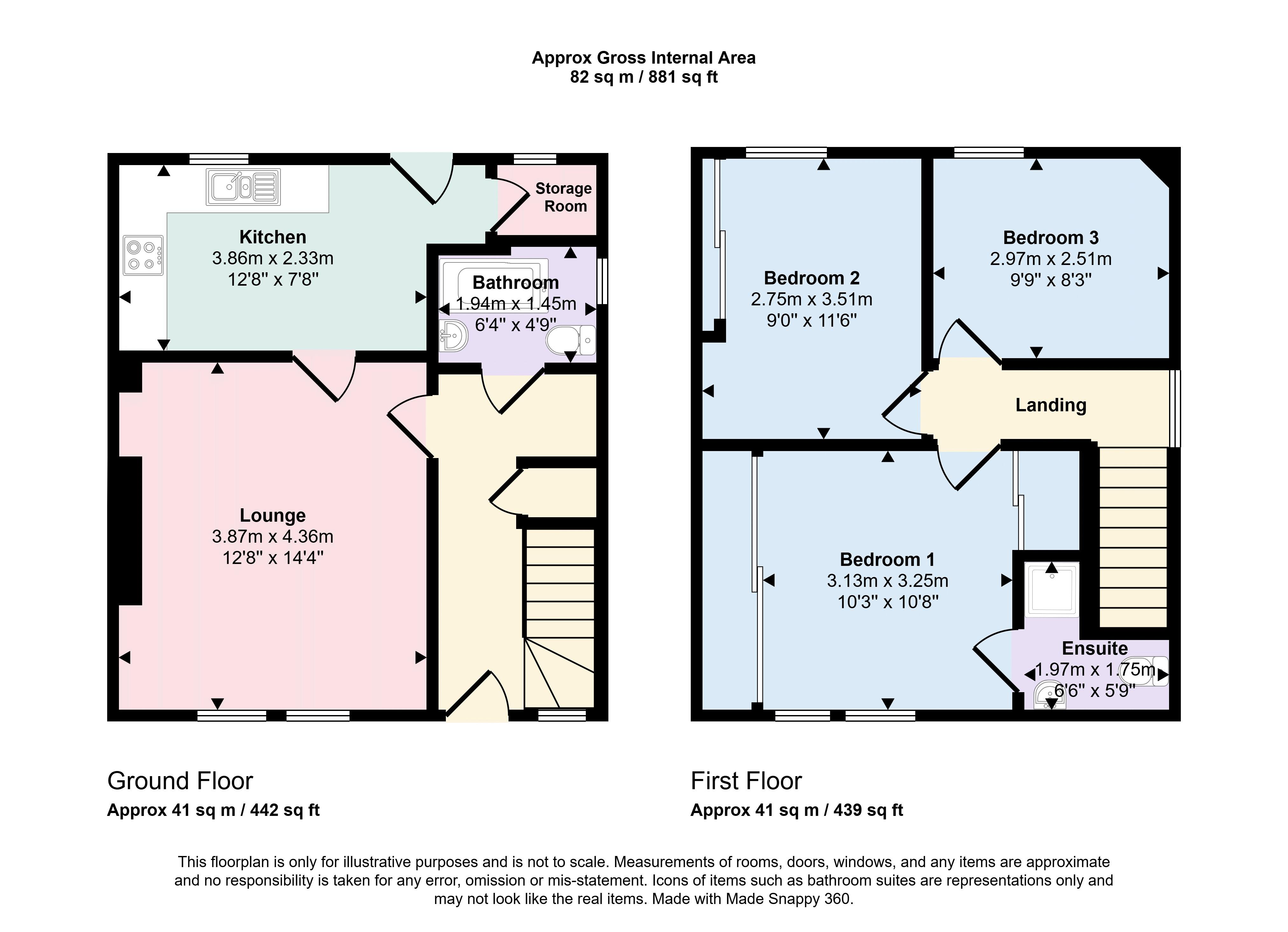 41, Greenhead Road, Dumbarton floorplan