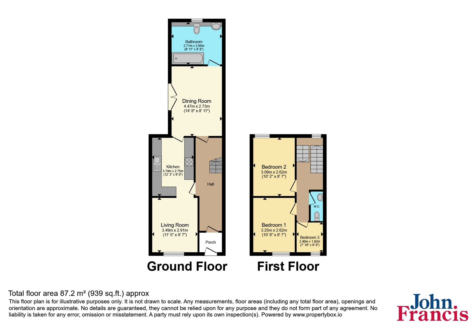 57, Andrew Street, Carmarthenshire floorplan