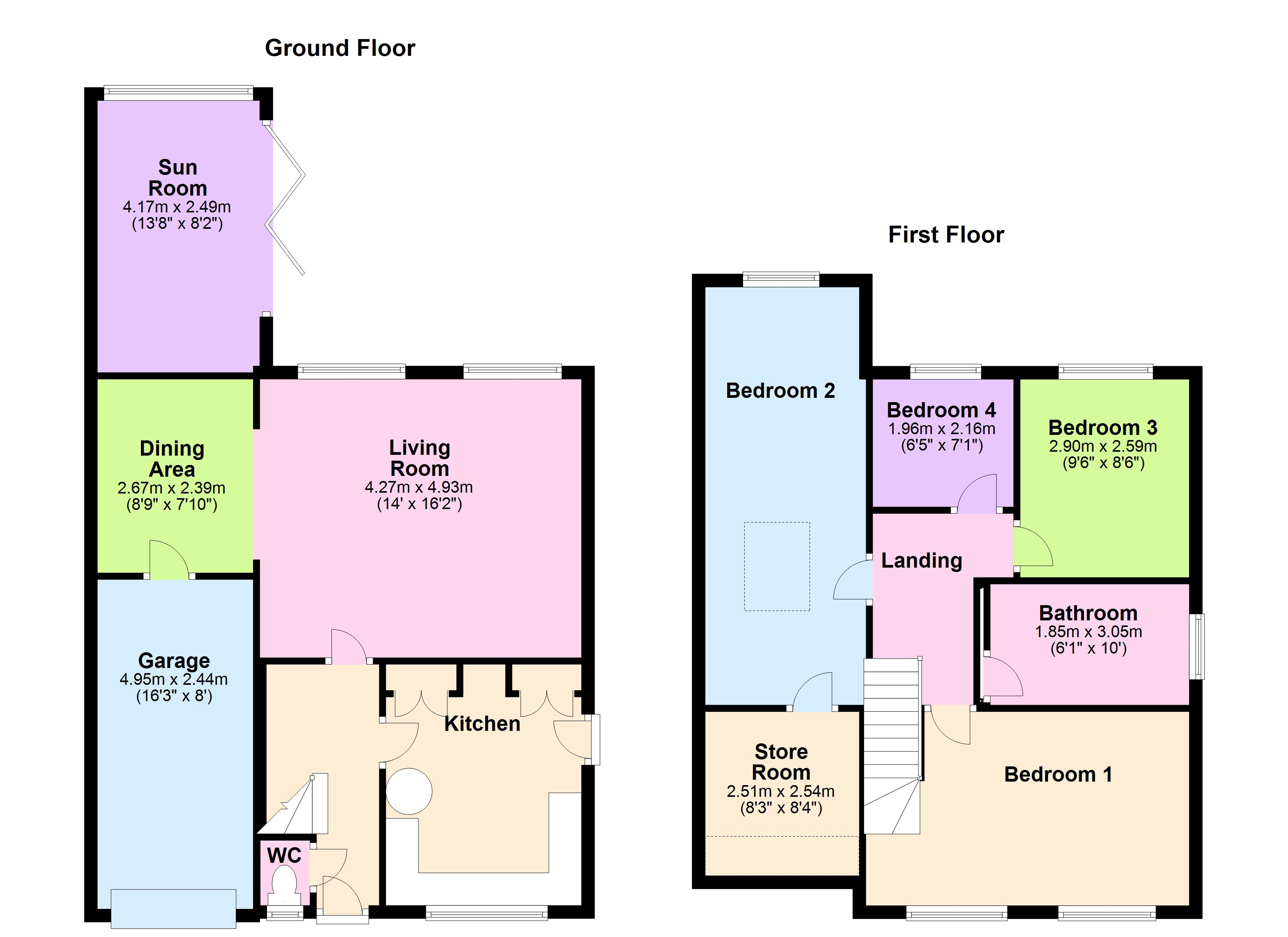 4 Bedrooms Detached house for sale in Coxley View, Netherton, Wakefield WF4