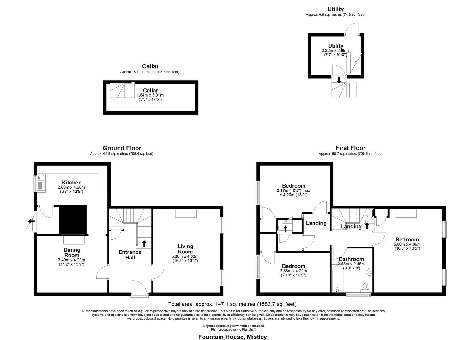 Fountain House, High Street, Manningtree floorplan