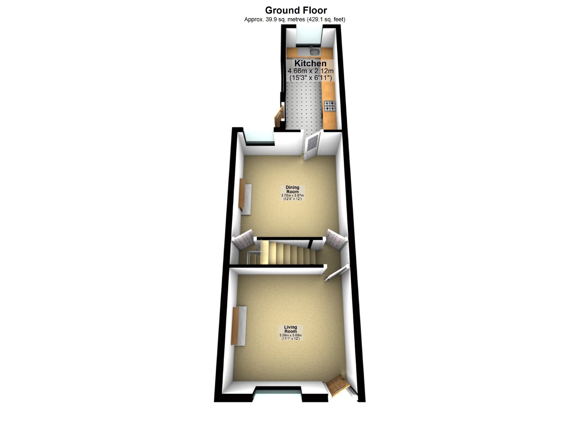 2 Bedrooms Semi-detached house for sale in Madras Road, Edgeley, Stockport SK3