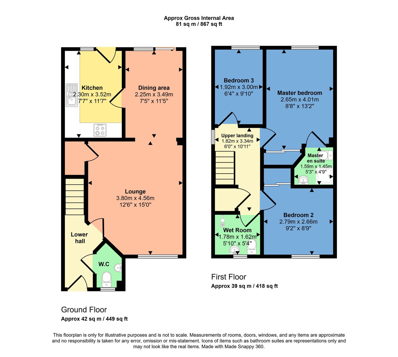 26, Citron Glebe, Kirkcaldy floorplan