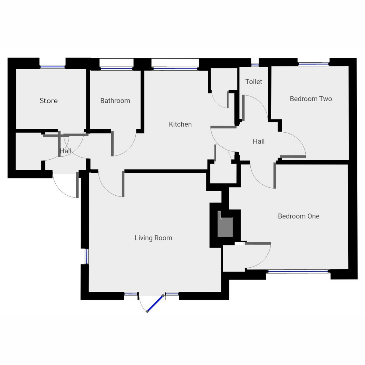 South View, Charsfield Woodbridge IP13, 2 bedroom semidetached