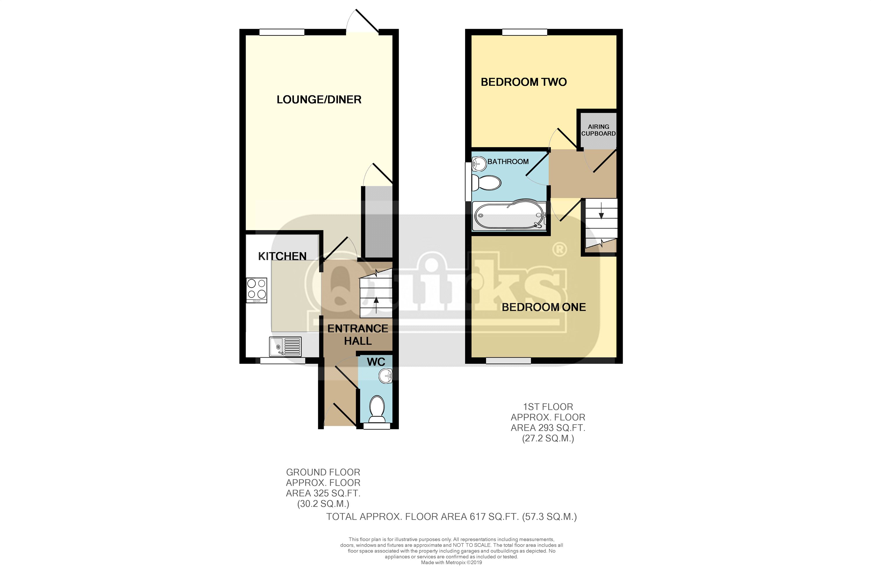 2 Bedrooms Semi-detached house for sale in Lampern Crescent, Billericay CM12