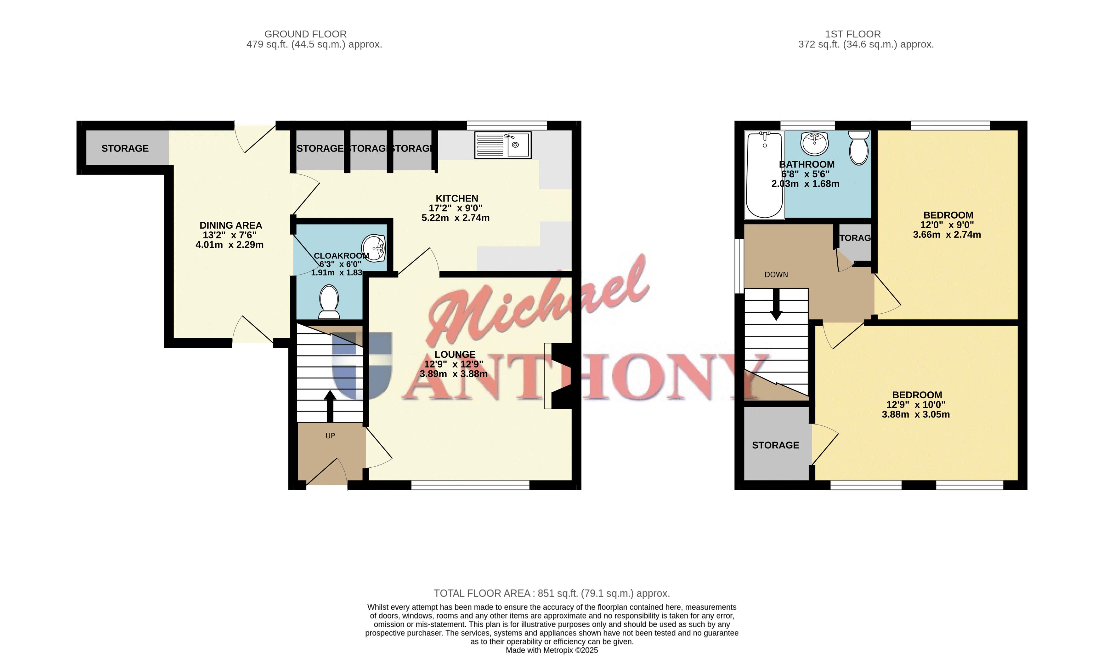 44, St. Johns Road, Milton Keynes floorplan