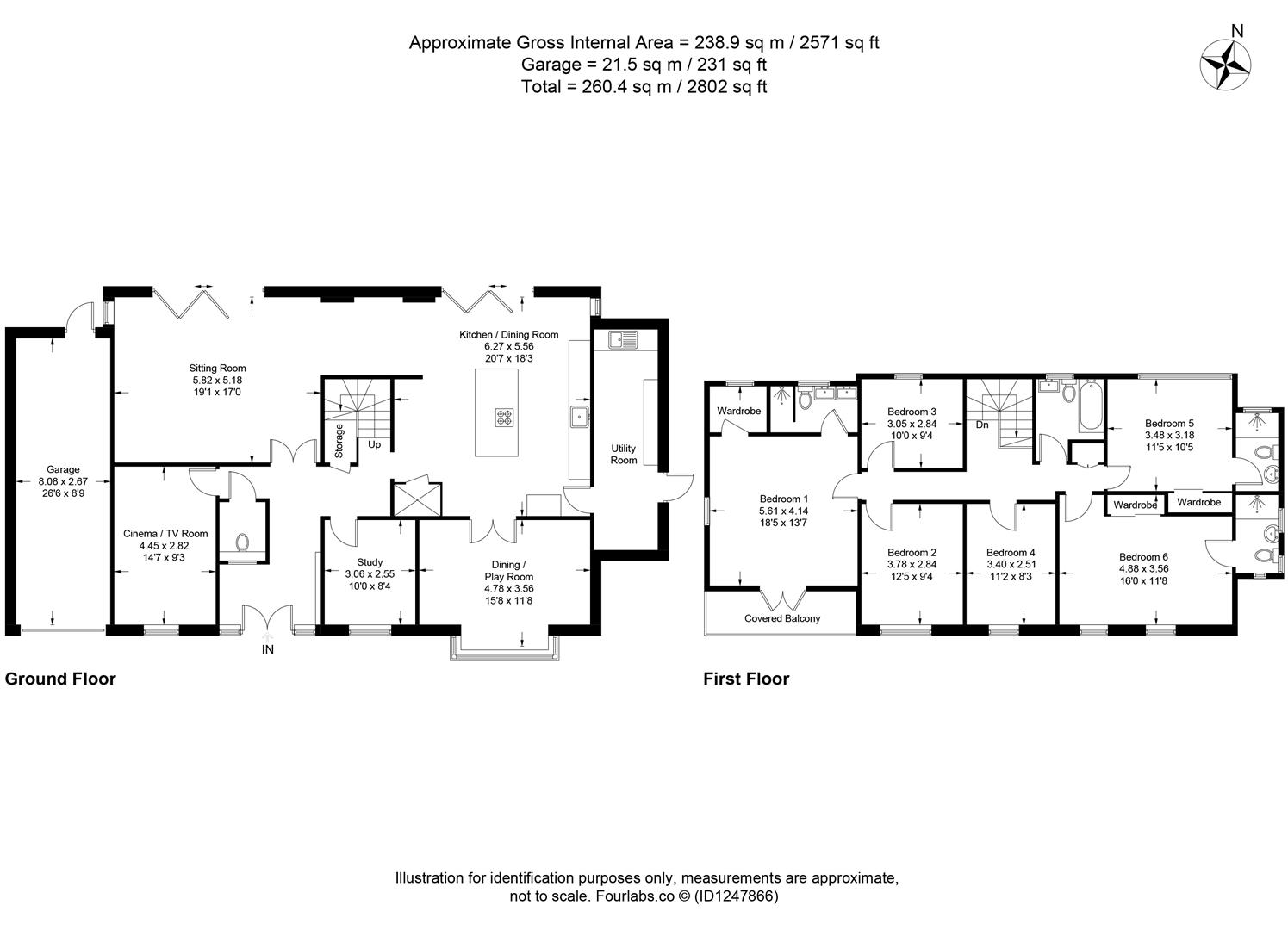 1, Albemarle Gate, Cheltenham floorplan