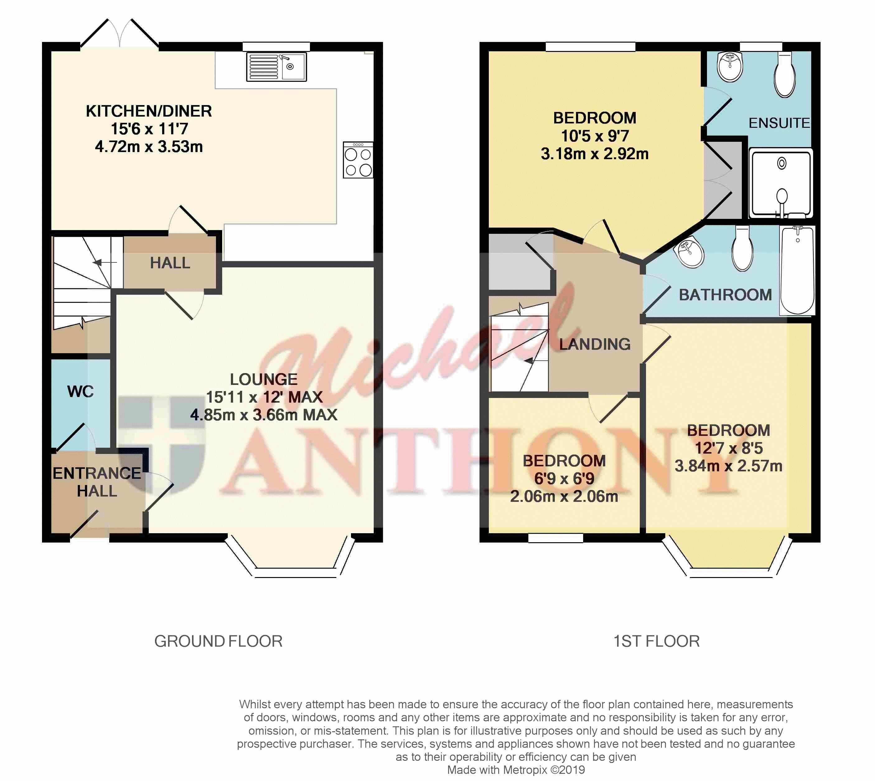 3 Bedrooms End terrace house for sale in Barr Piece, Wolverton, Milton Keynes MK12