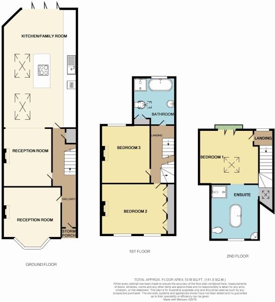 3 Bedrooms End terrace house for sale in Ross Road, Wallington, Surrey. SM6
