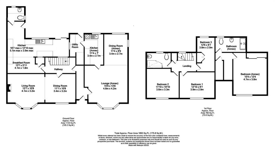 50, Kingsley Road, Eversley floorplan