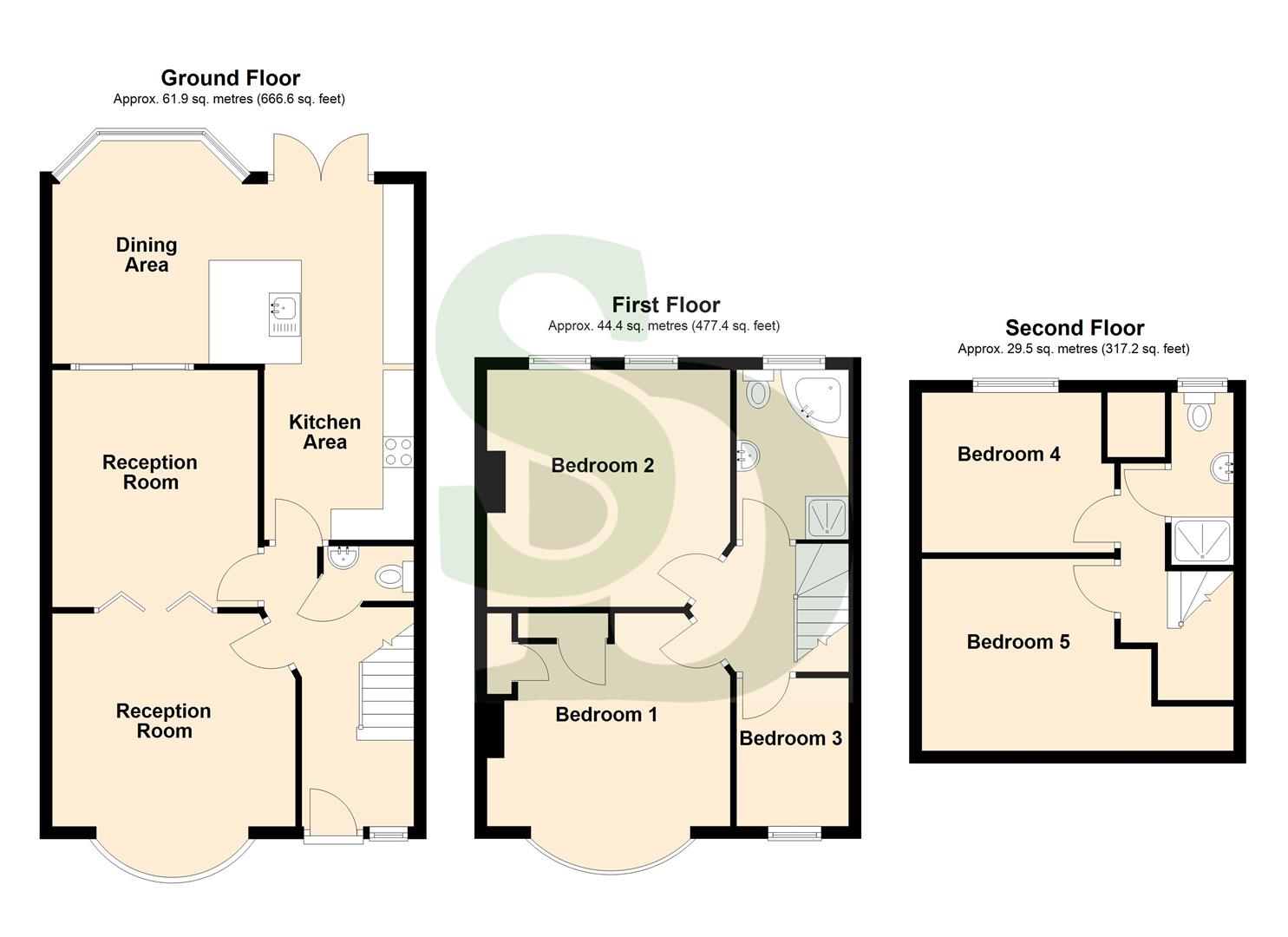 24, Morrab Gardens, Ilford floorplan