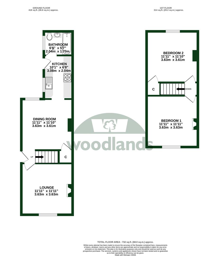 43, Osborne Road, Redhill floorplan