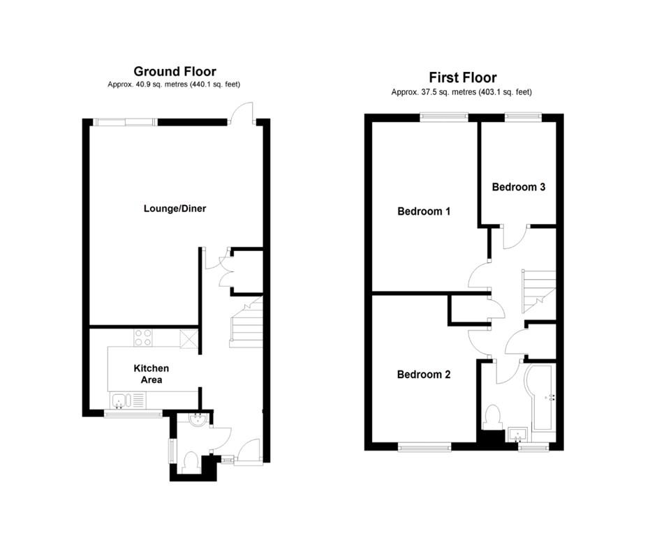 52, Millfield, New Ash Green floorplan