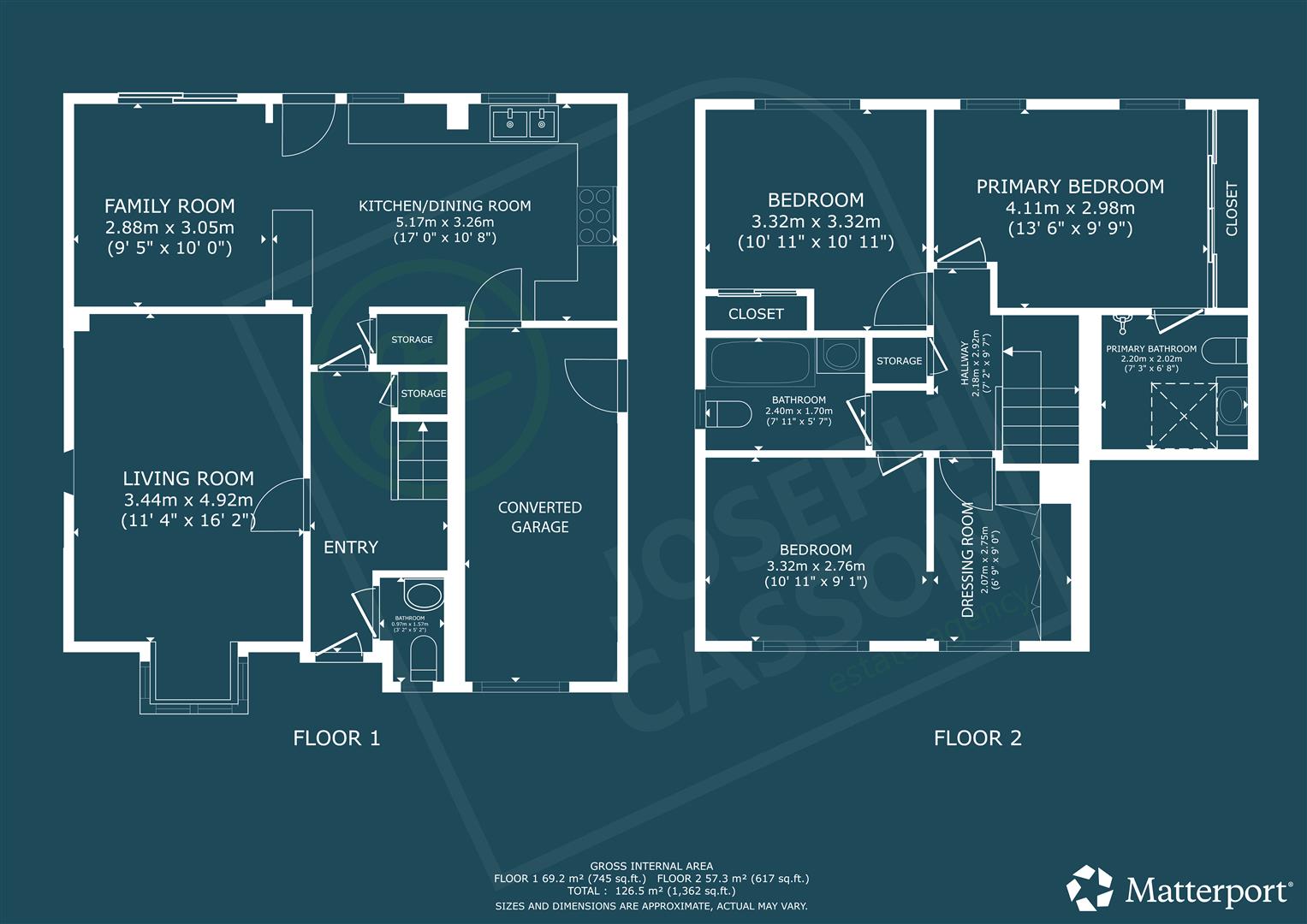 9, Duncombe Close, Bridgwater floorplan