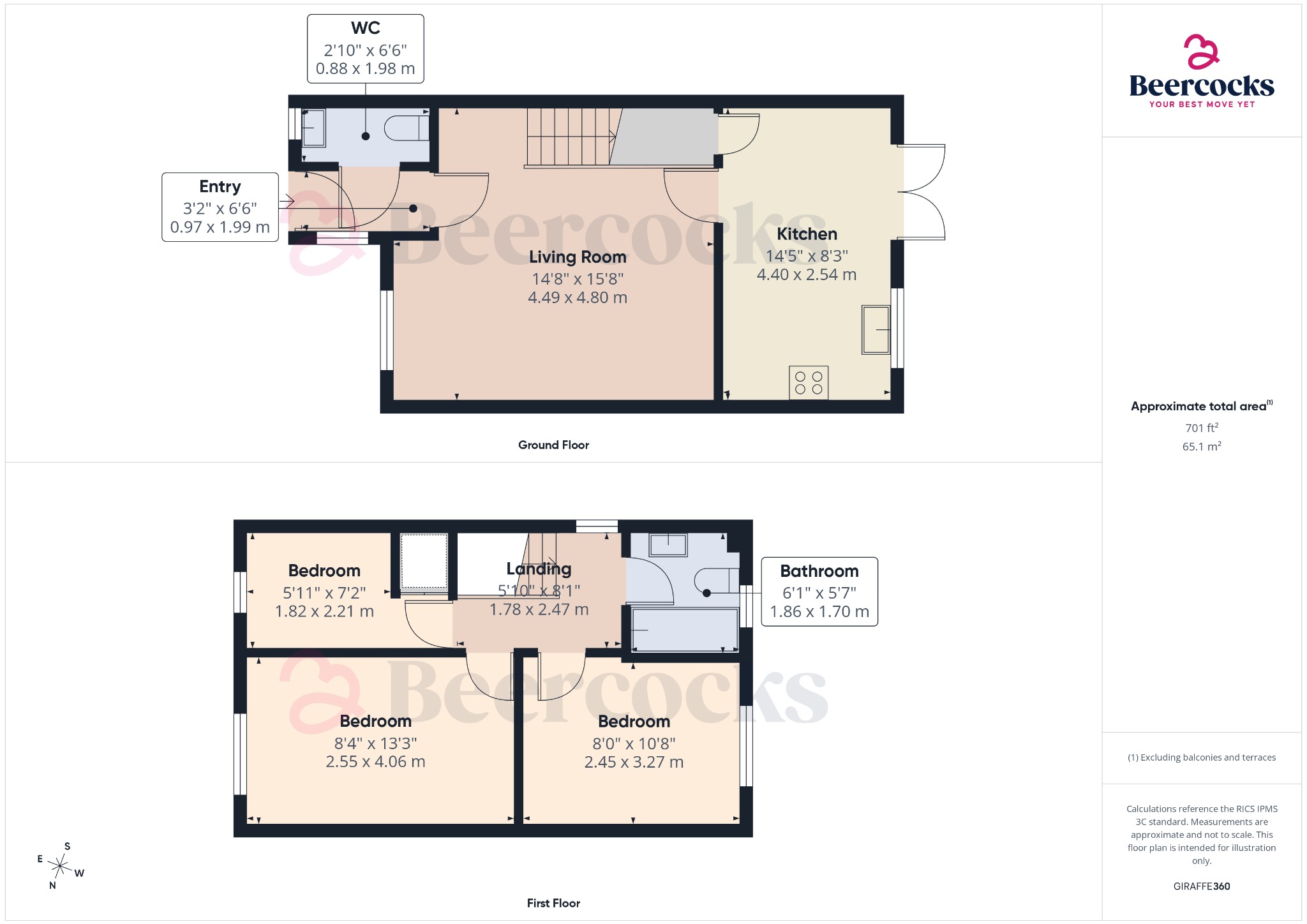 44 Swallow Road, Driffield, East Riding of Yorkshire floorplan