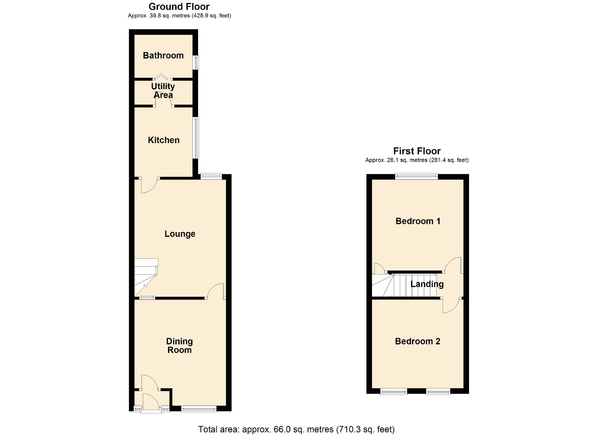 2 Bedrooms Terraced house for sale in Brailsford Road, Fallowfield, Manchester M14