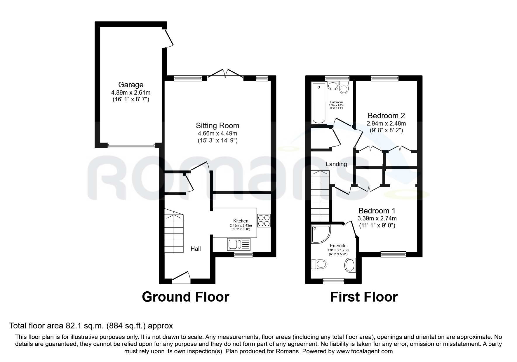 18, Francis Gardens, Bracknell floorplan