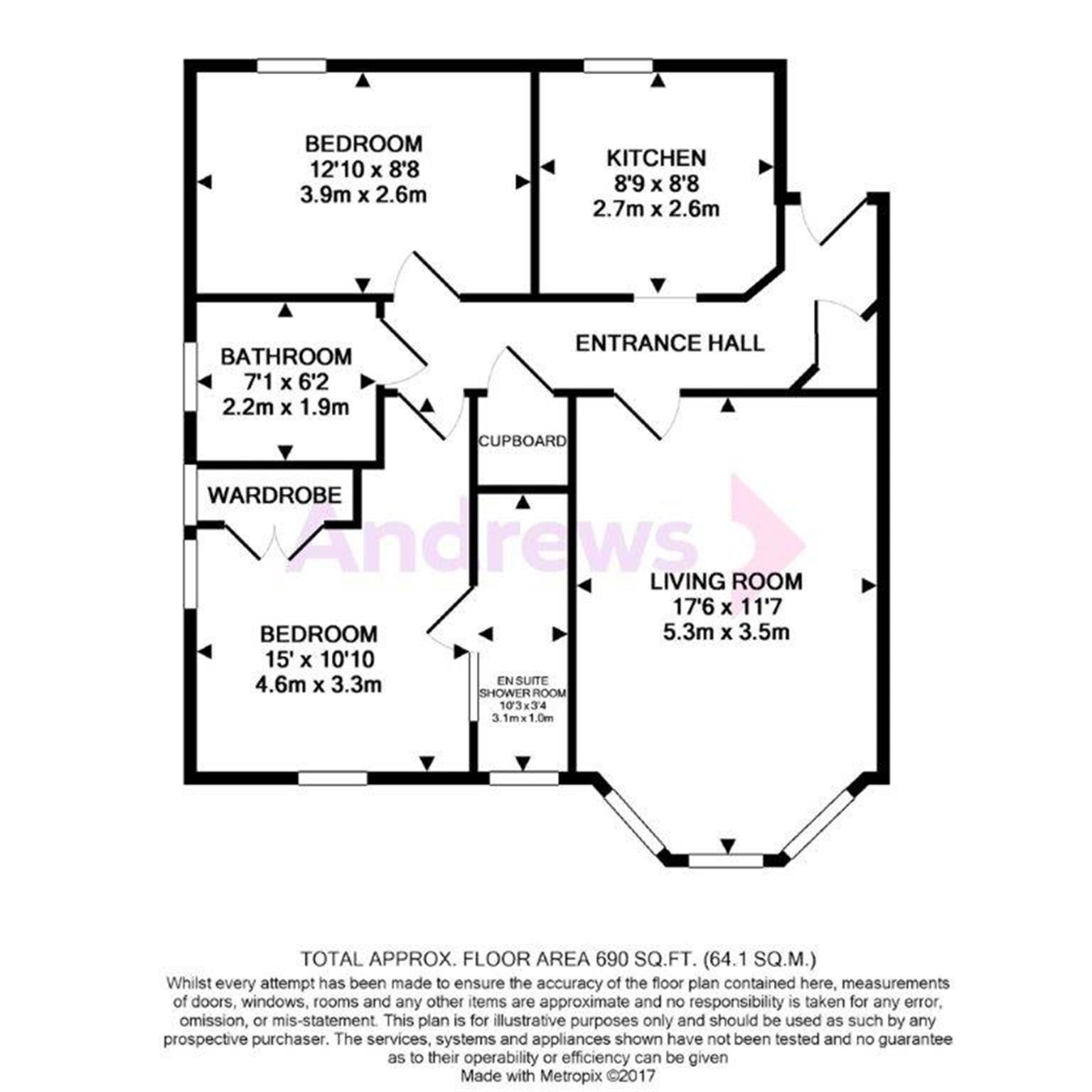 2 Bedrooms Flat to rent in Knightsbridge Court, 179-183 Upper Grosvenor Road, Kent, Tunbridge Wells TN1