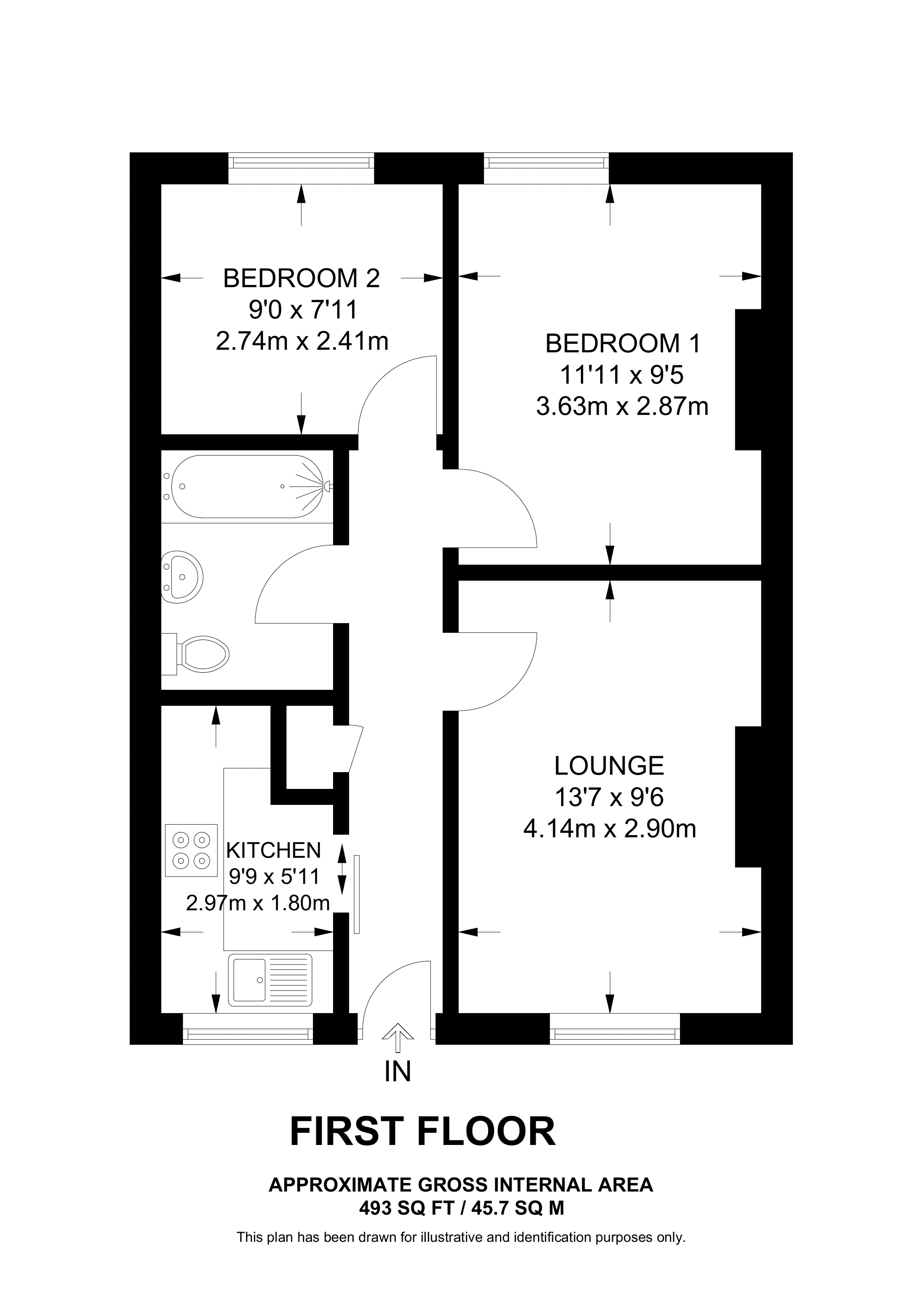 The Broadway, New Haw floorplan