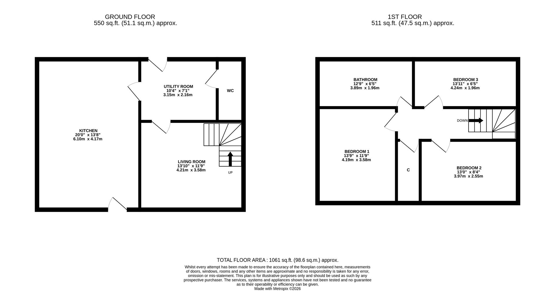 6, Kirk Road, Hull floorplan