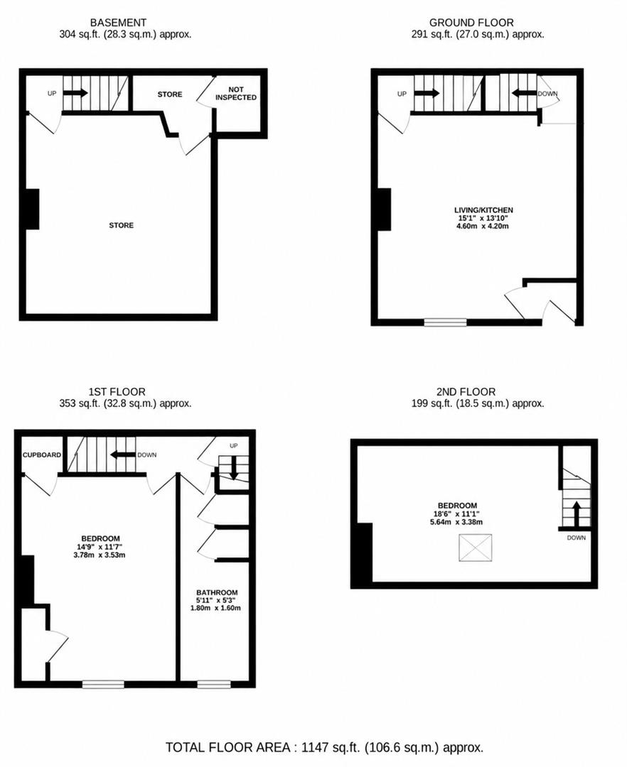 57, Sydenham Place, Bradford floorplan