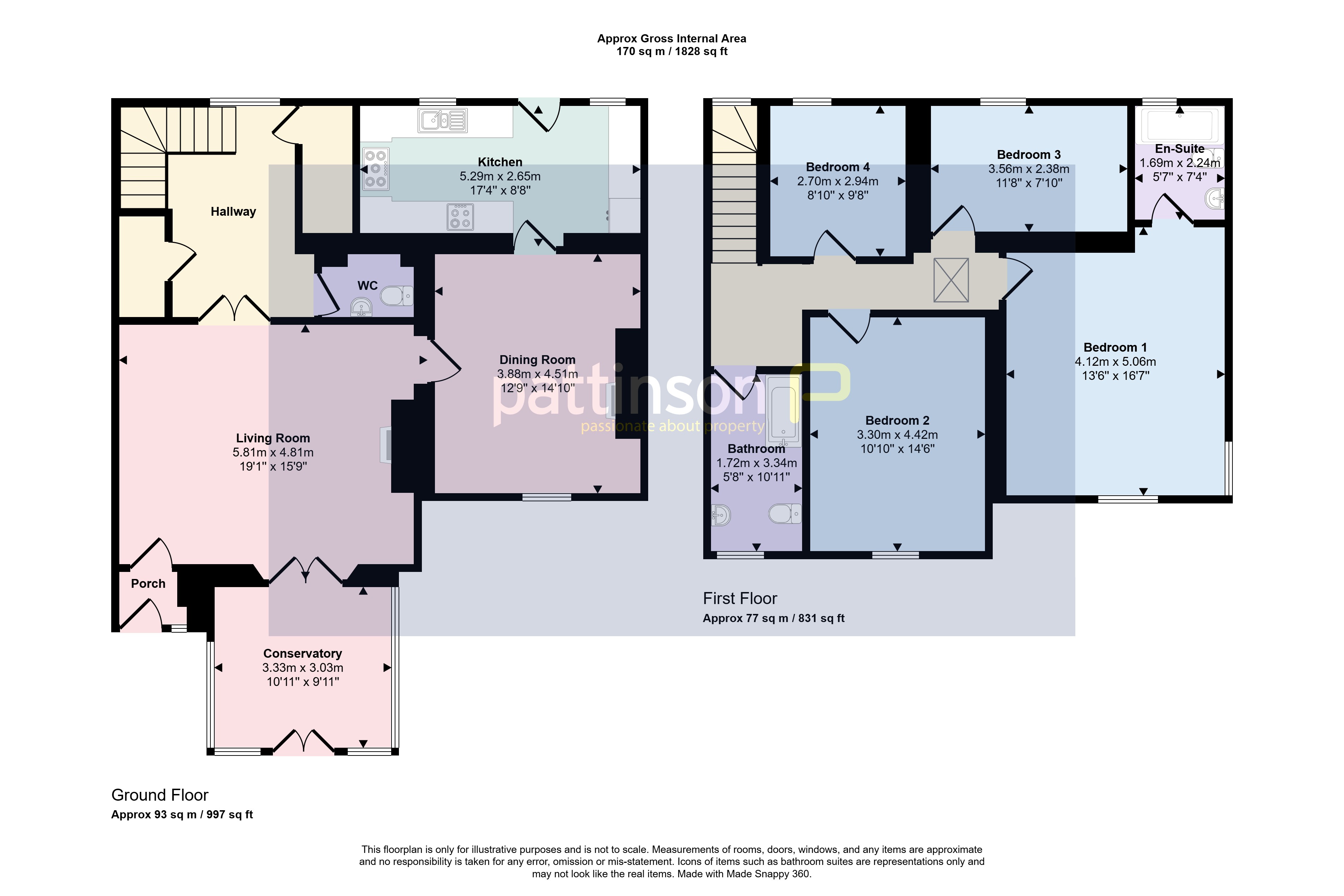 Belmont, Hexham floorplan