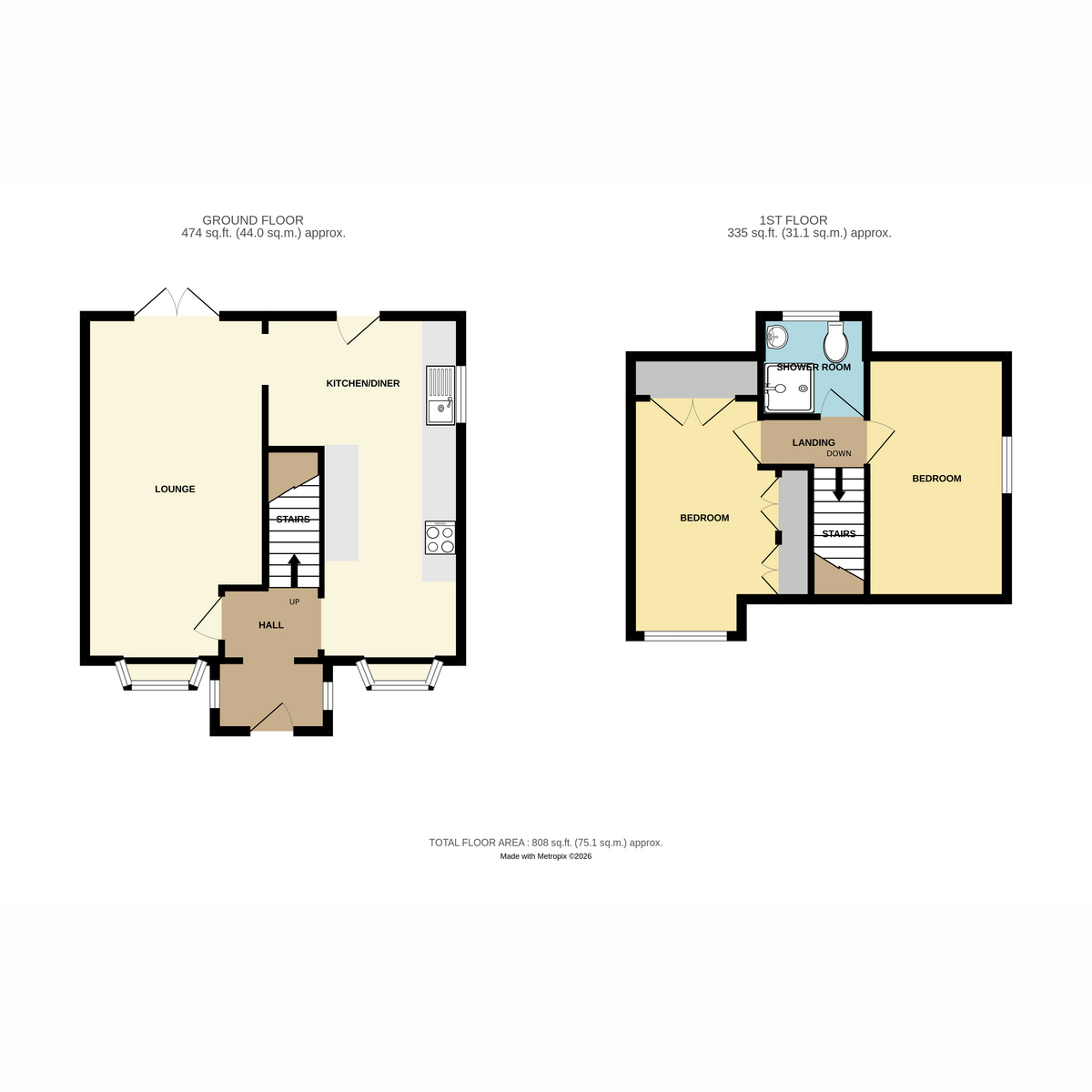 30, Boyce View Drive, South Benfleet floorplan