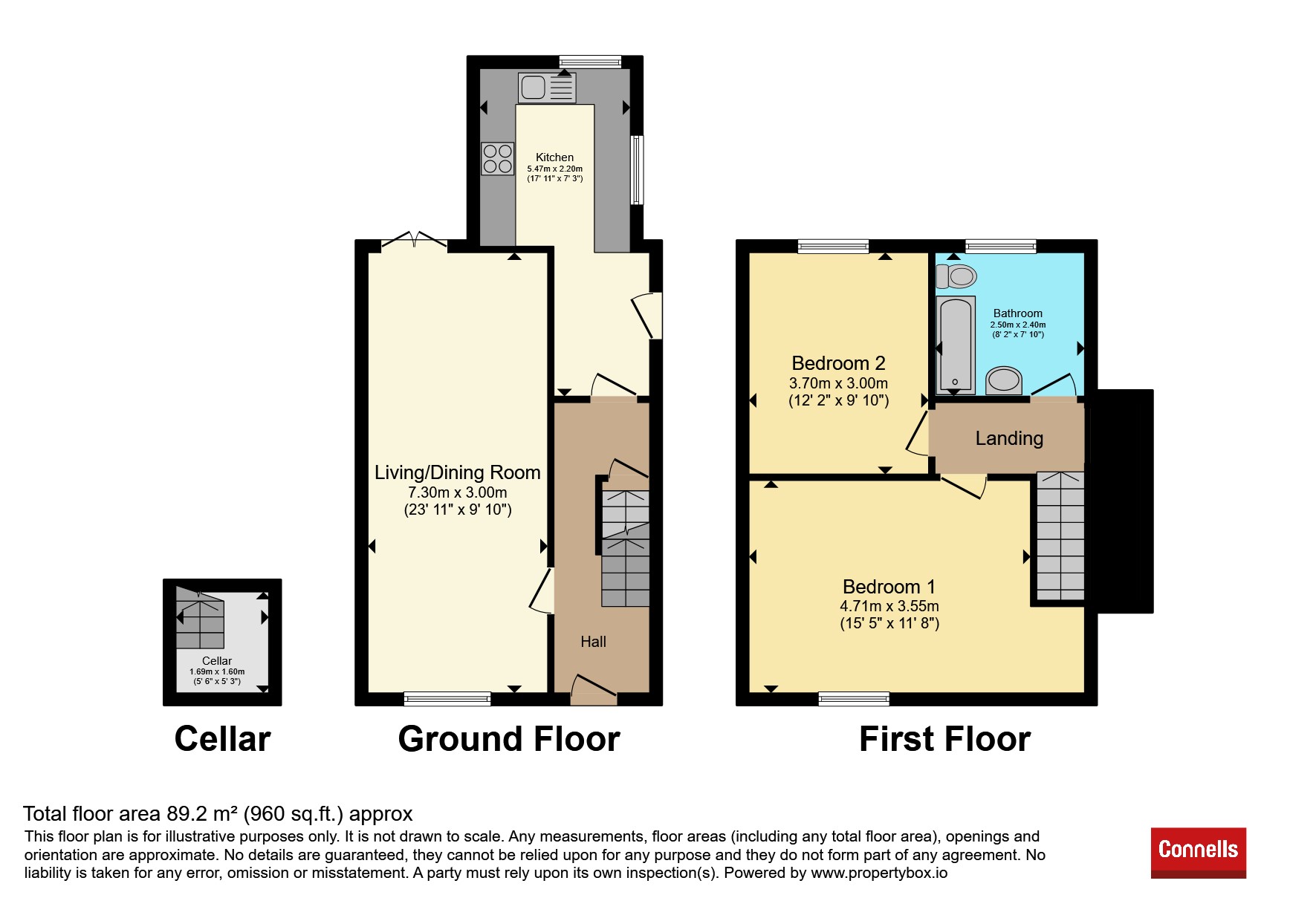 7, Shrewsbury Road, Stafford floorplan