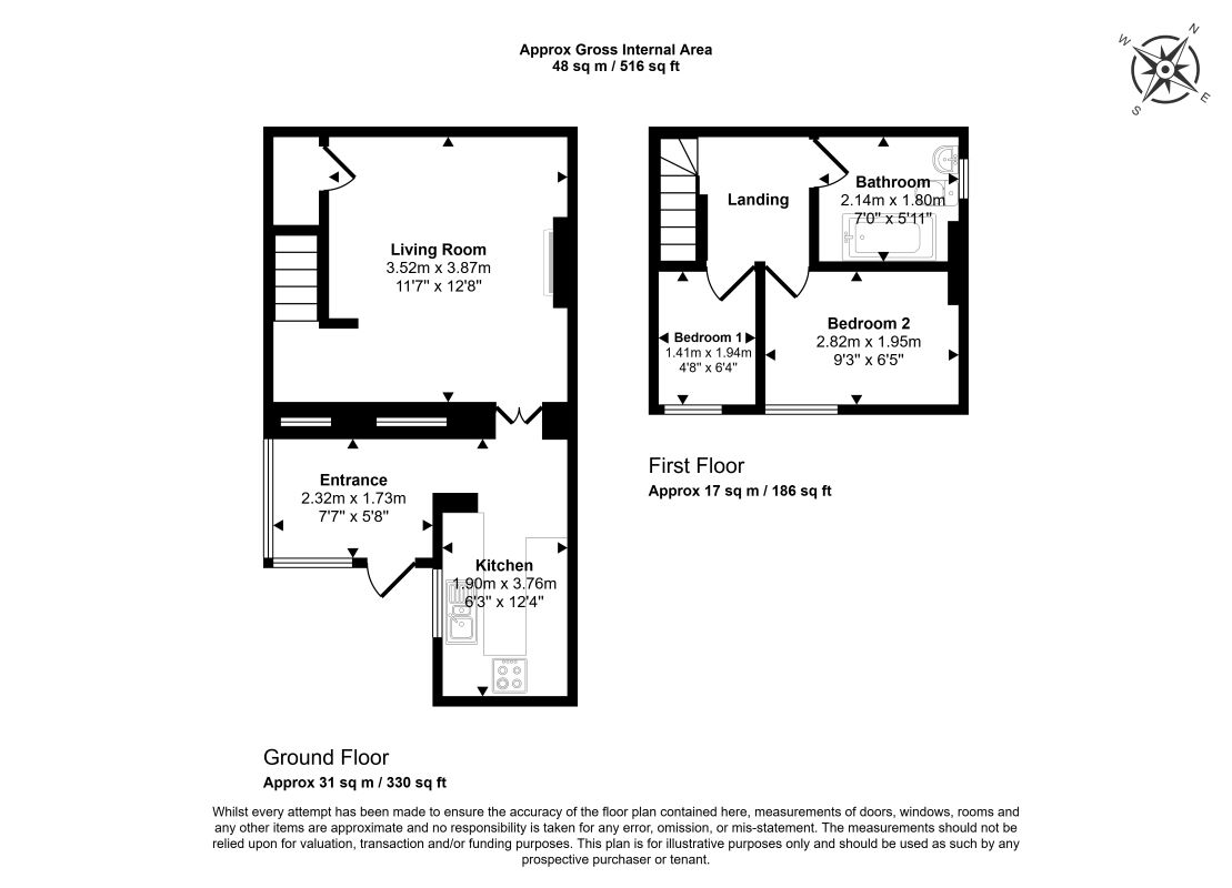 21, Albert Street, Bradford floorplan