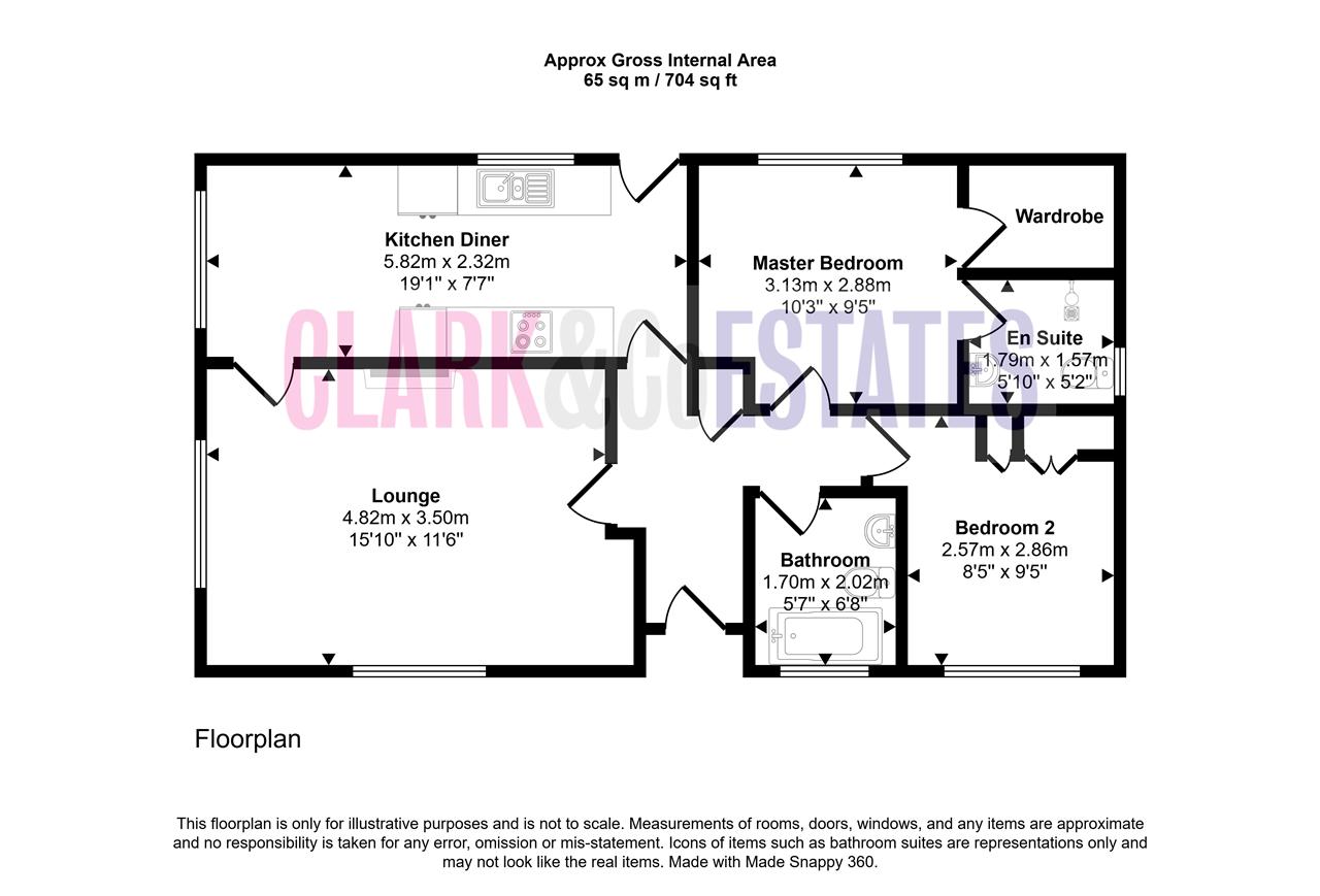 39, First Avenue, Exeter floorplan