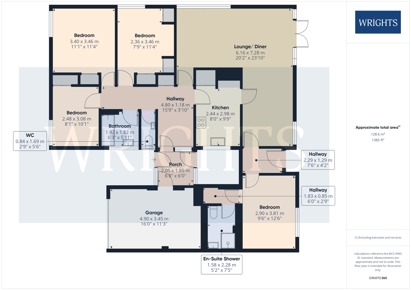 84, The Ryde, Hatfield floorplan