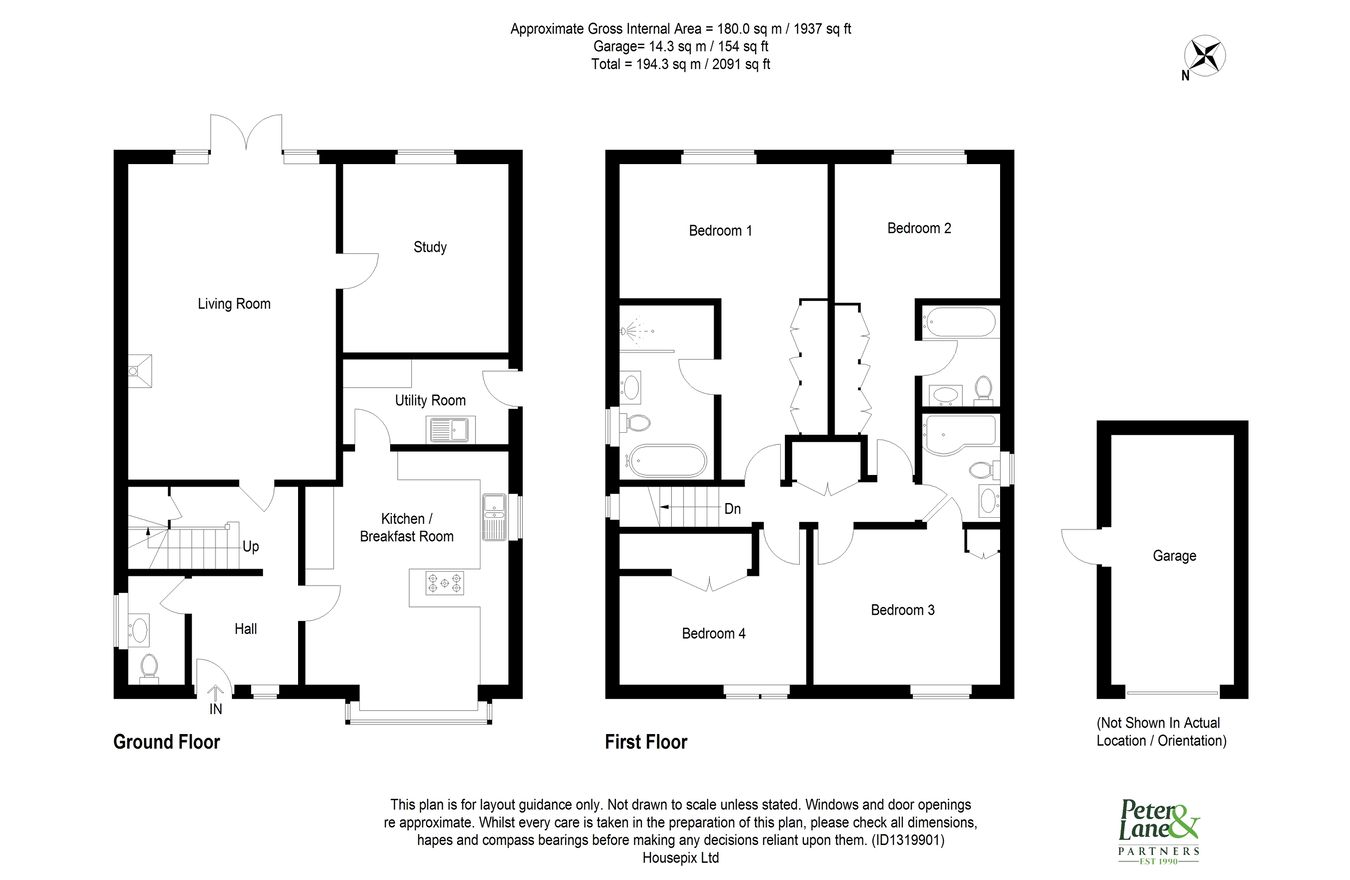 41, Silver Street, Huntingdon floorplan