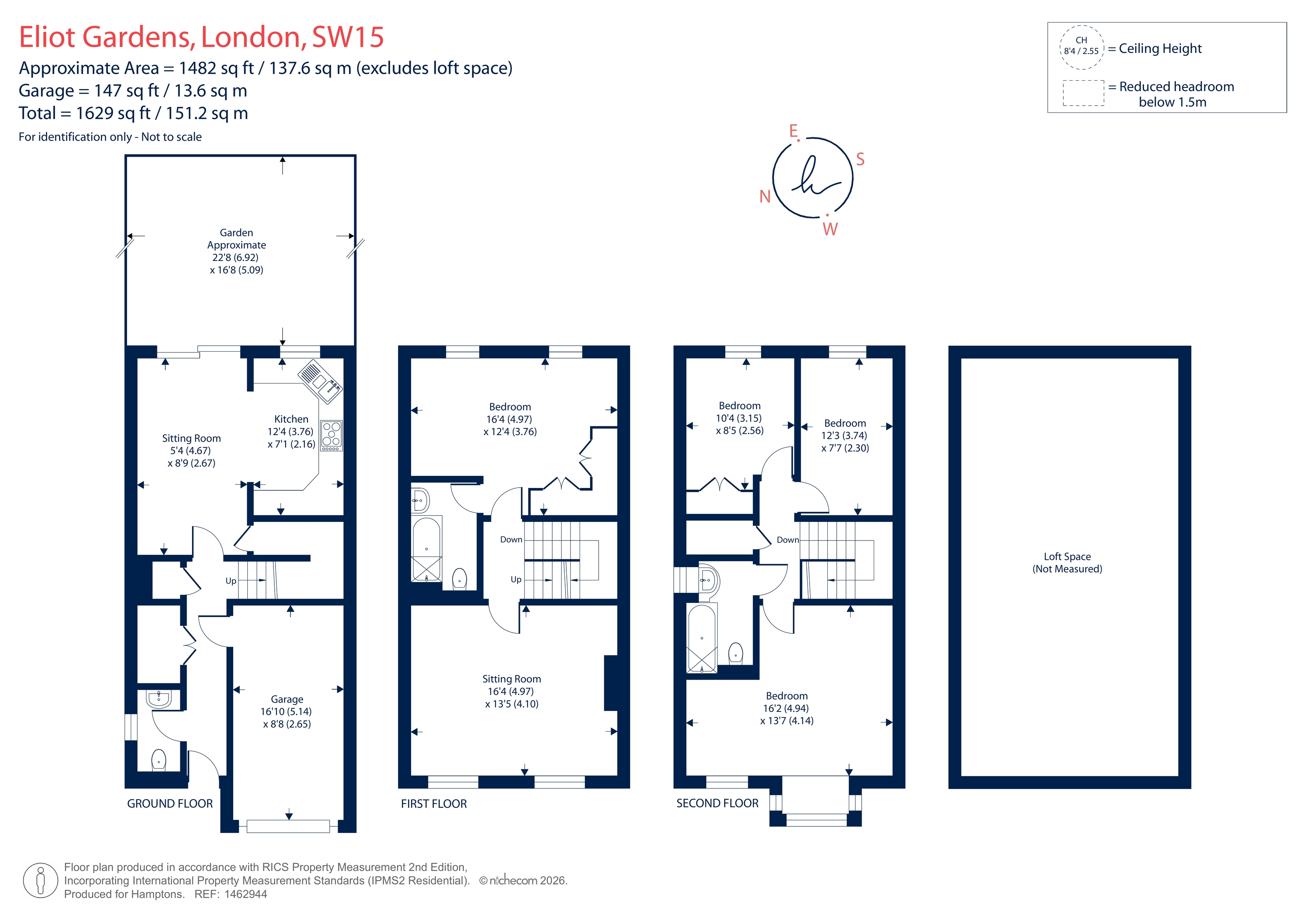 5, Eliot Gardens, London floorplan
