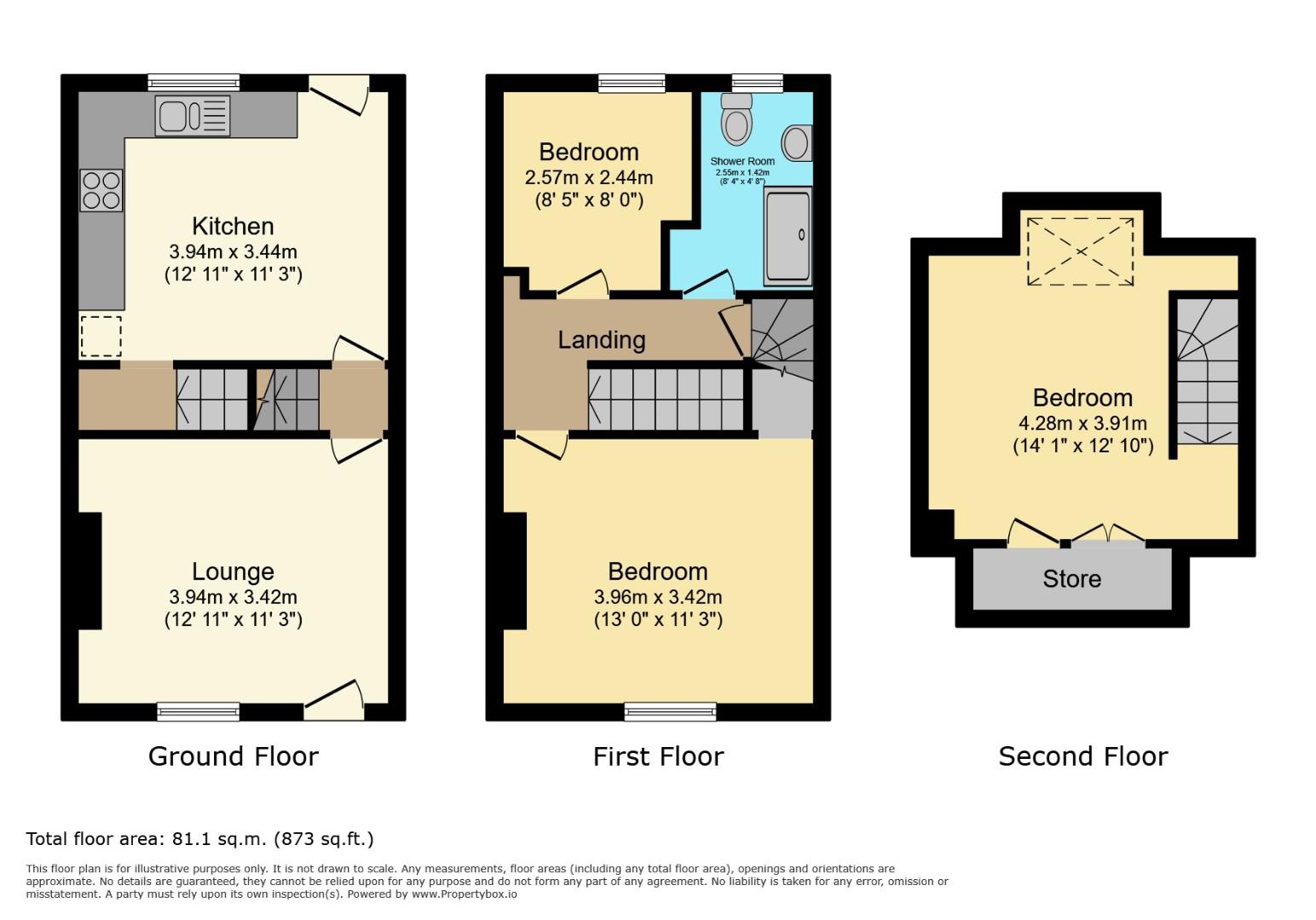 181, Industry Street, Sheffield floorplan