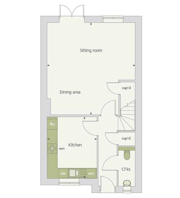 4 Bedrooms Semi-detached house for sale in 