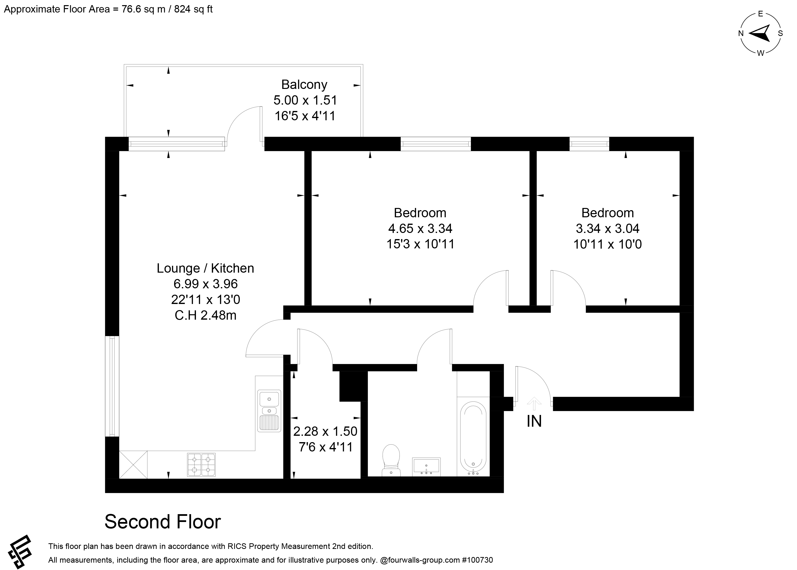 Fowler House, 9 Bowen Drive, Charlton, London floorplan