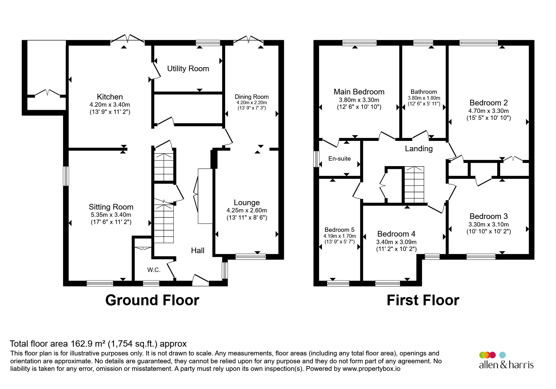 16, Westbrook Close, Chippenham floorplan