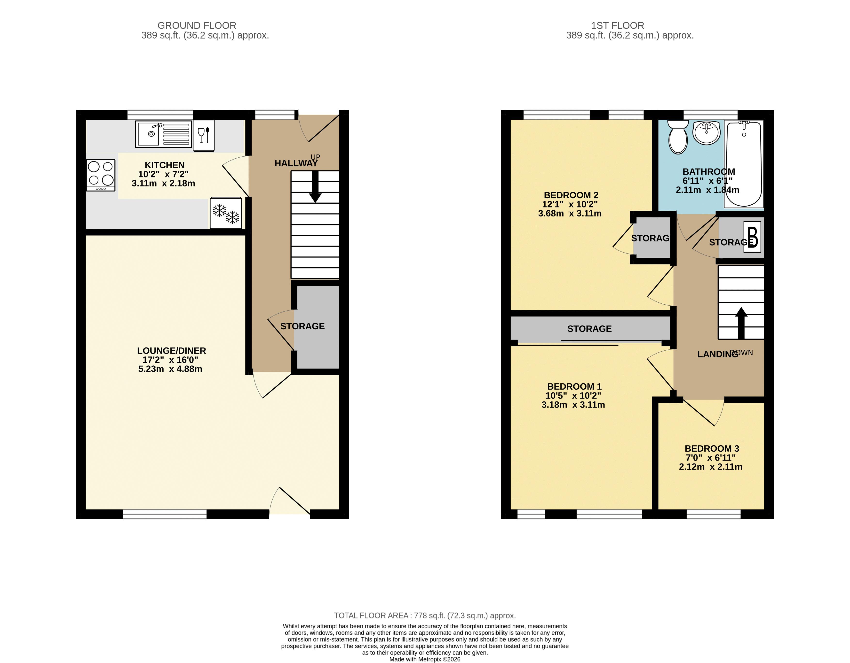 Hampton Road, Maidstone floorplan