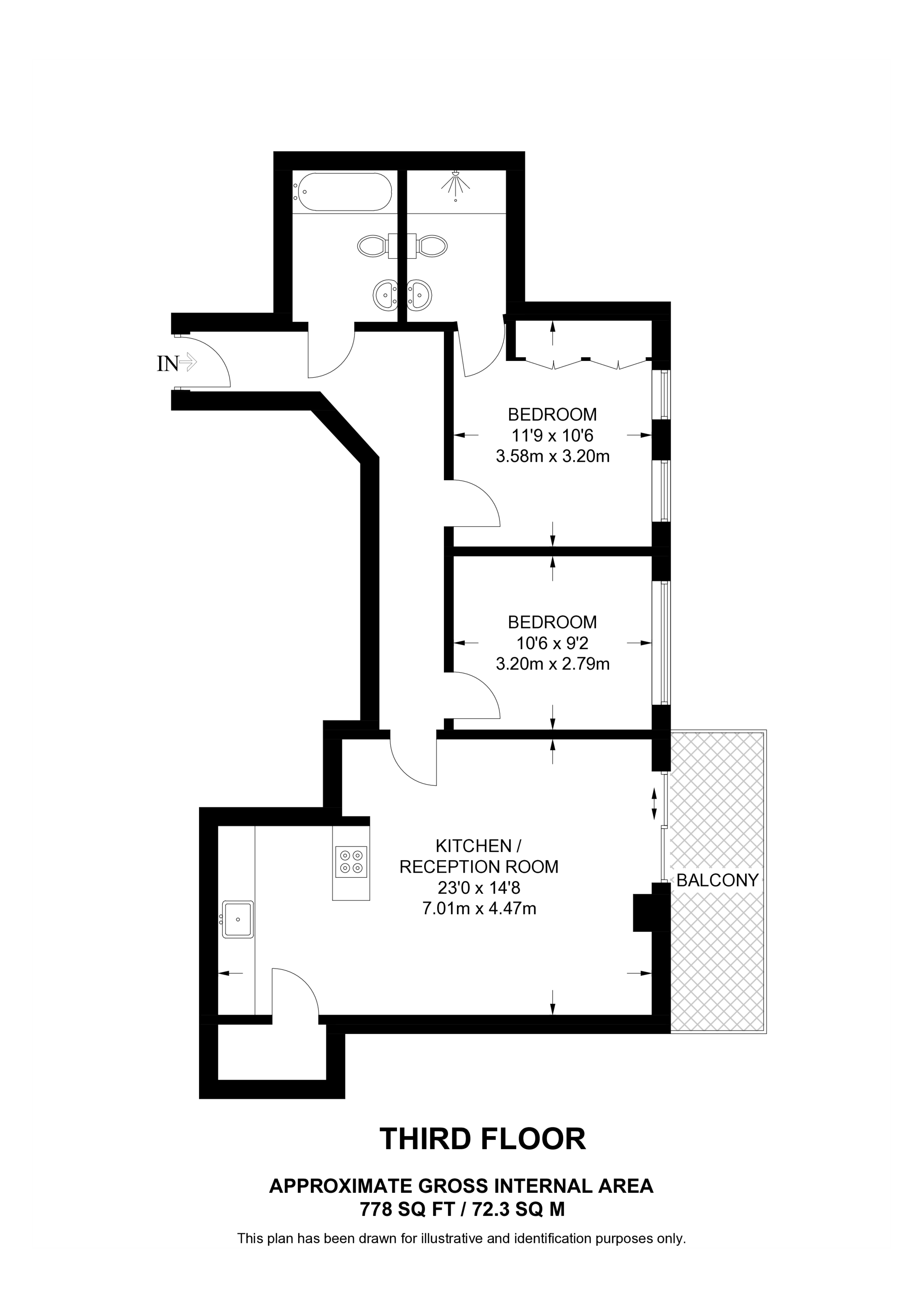 Imperial Wharf, Imperial Wharf floorplan