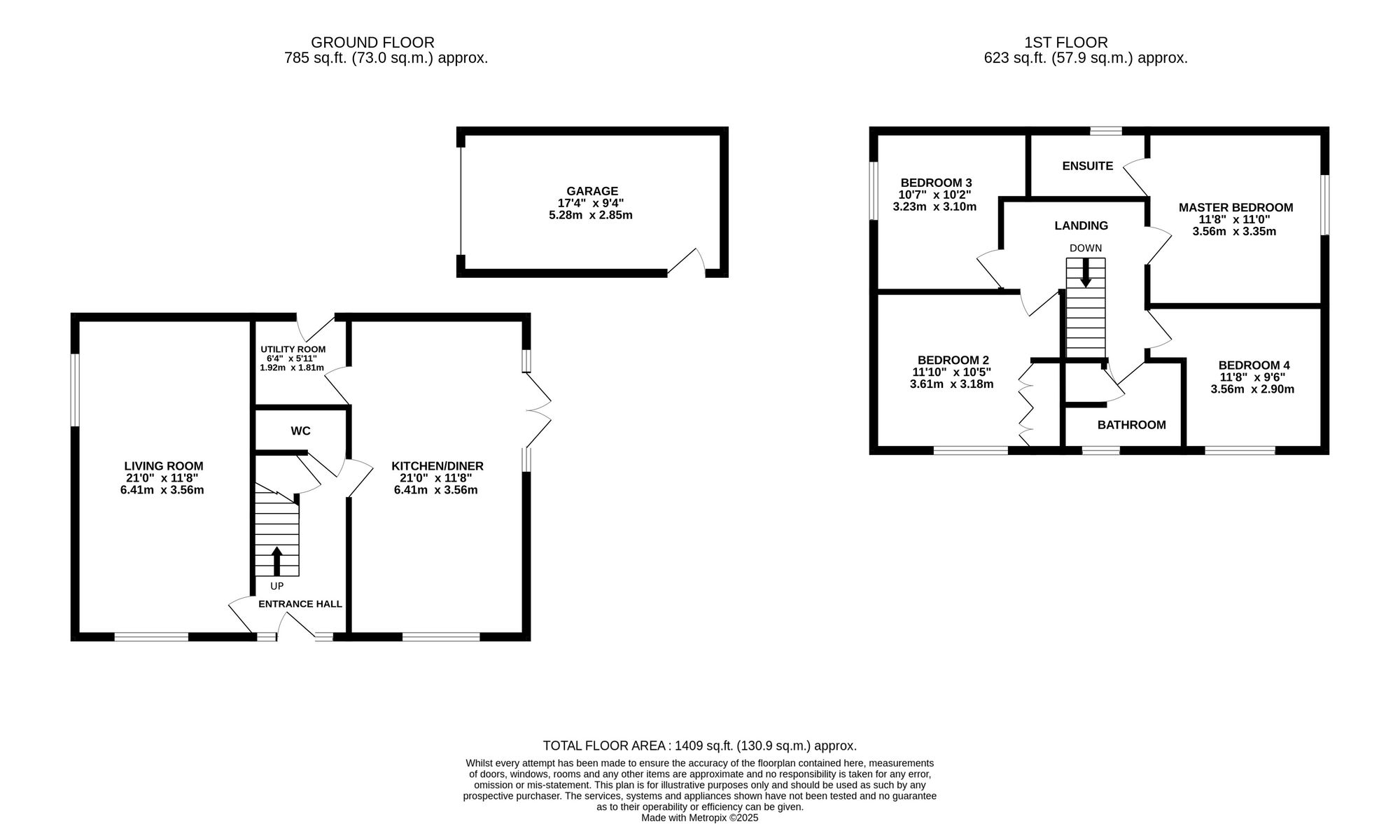 97 McKelvey Way, Crewe floorplan