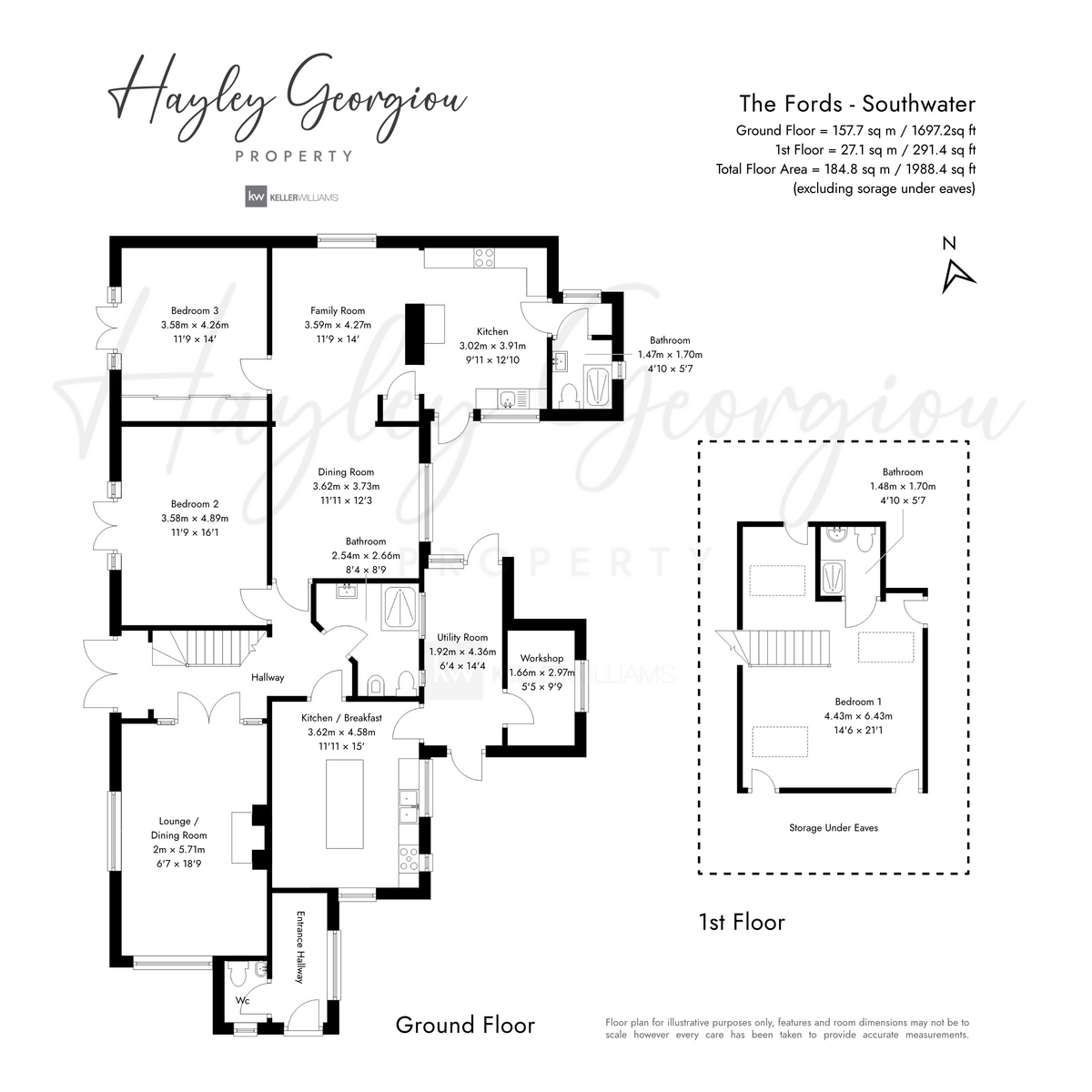 The Fords, Bonfire Hill, Horsham floorplan