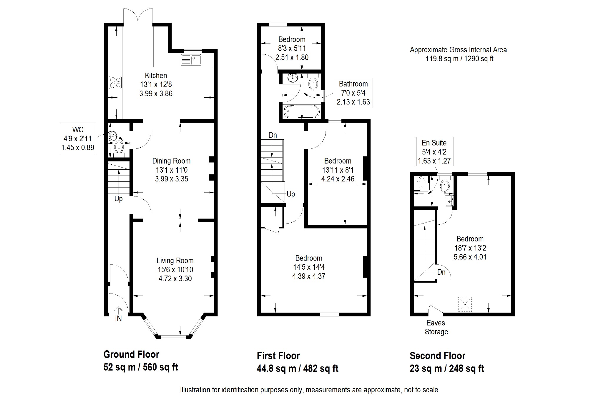 4 Bedrooms Terraced house for sale in Hookstone Road, Harrogate, North Yorkshire HG2