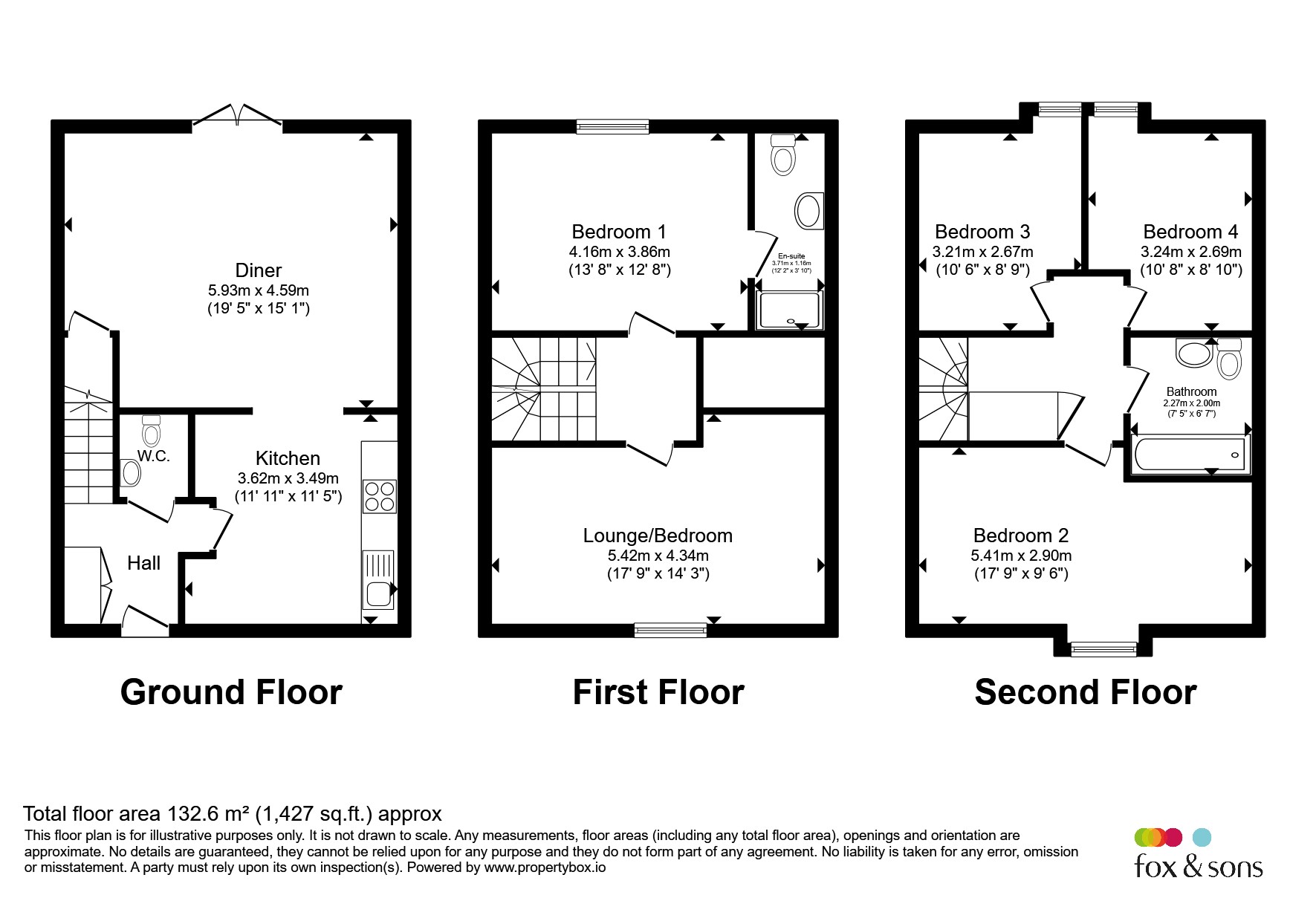 26, Capricorn Way, Plymouth floorplan