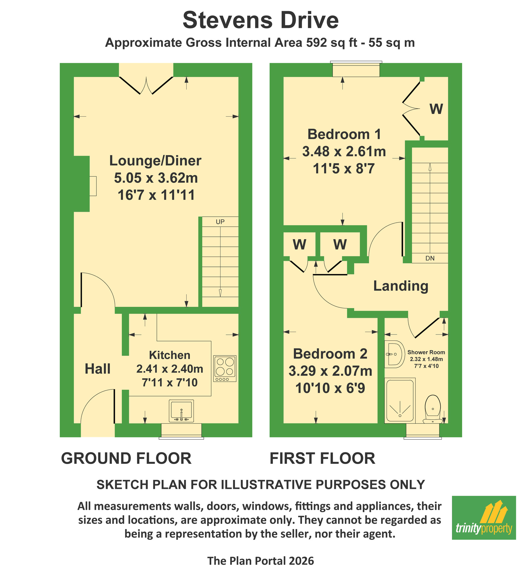 98 Steven Drive, Bilston floorplan