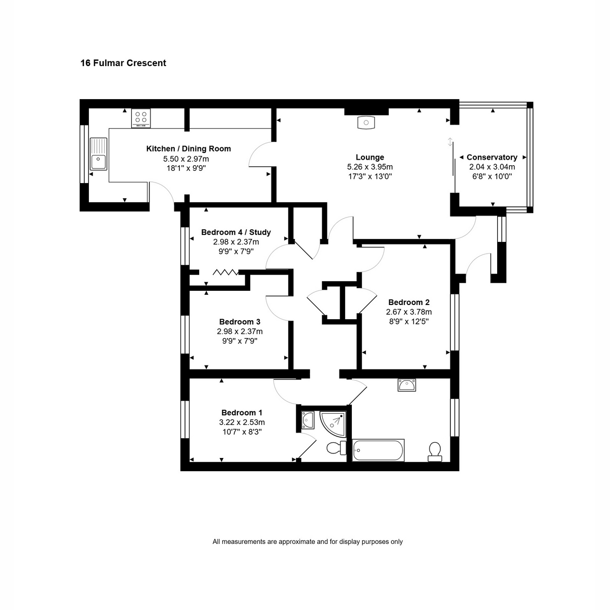 Fulmar Crescent, Ardersier floorplan