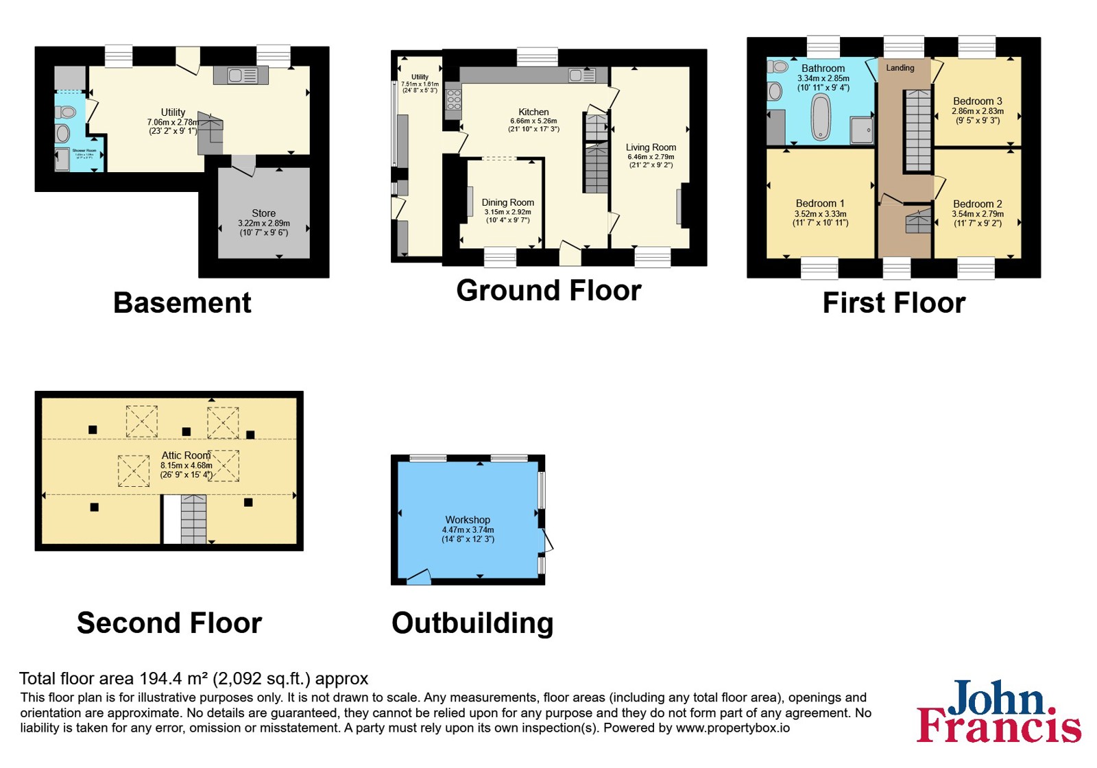 Gwenfro,, Pencader, Carmarthenshire floorplan