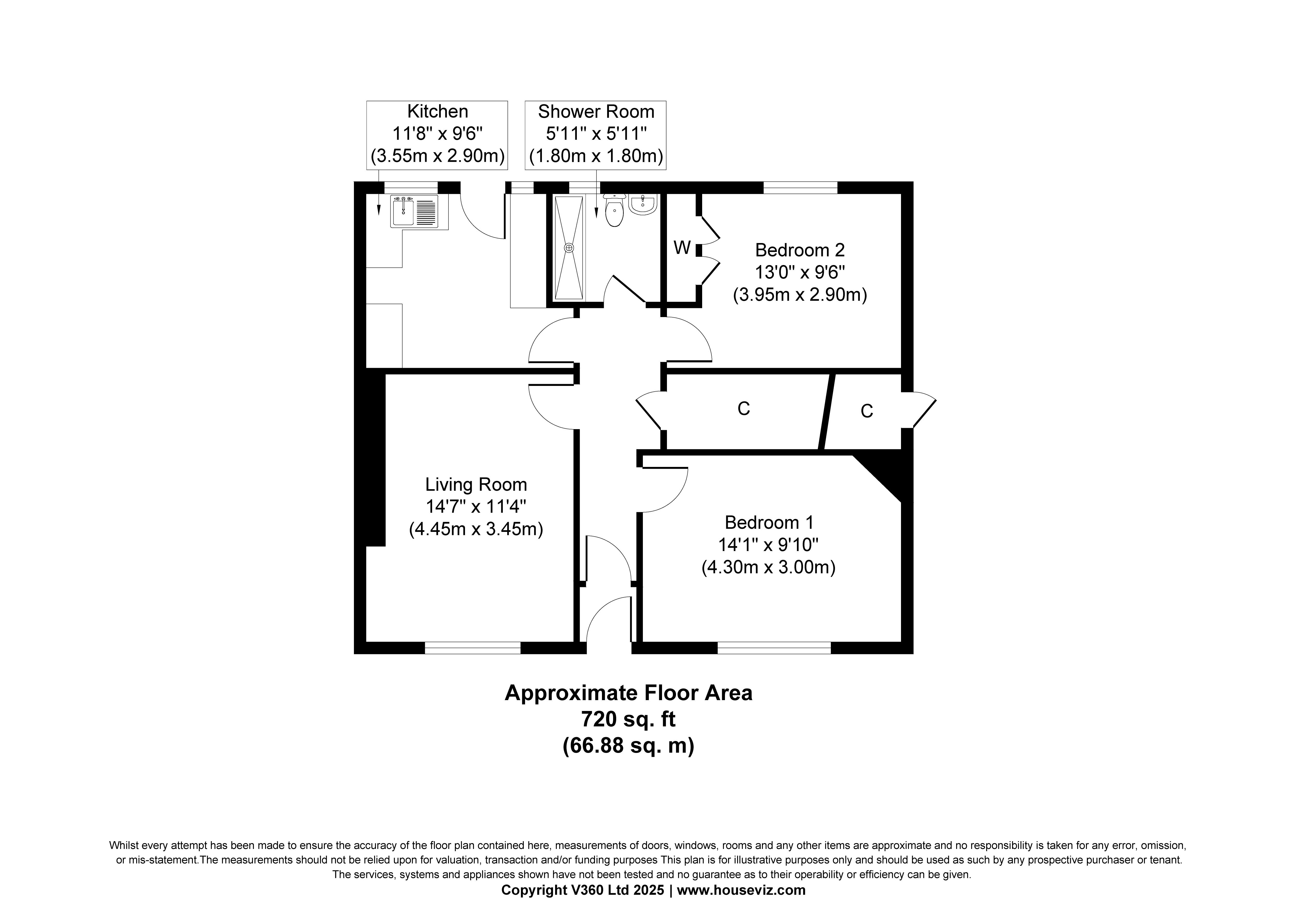 Reid Street, Glasgow floorplan